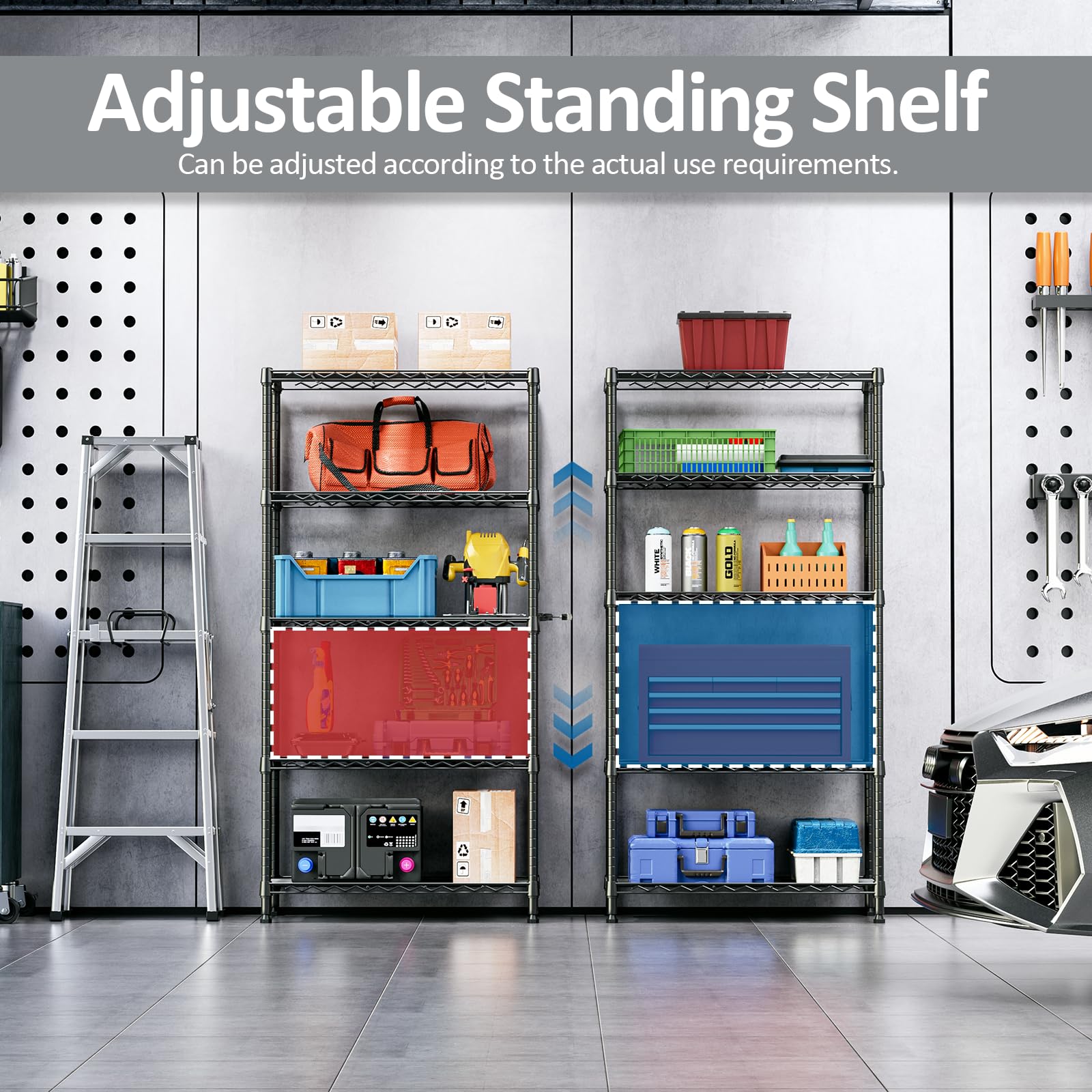 Storage Shelving Unit for Pantry