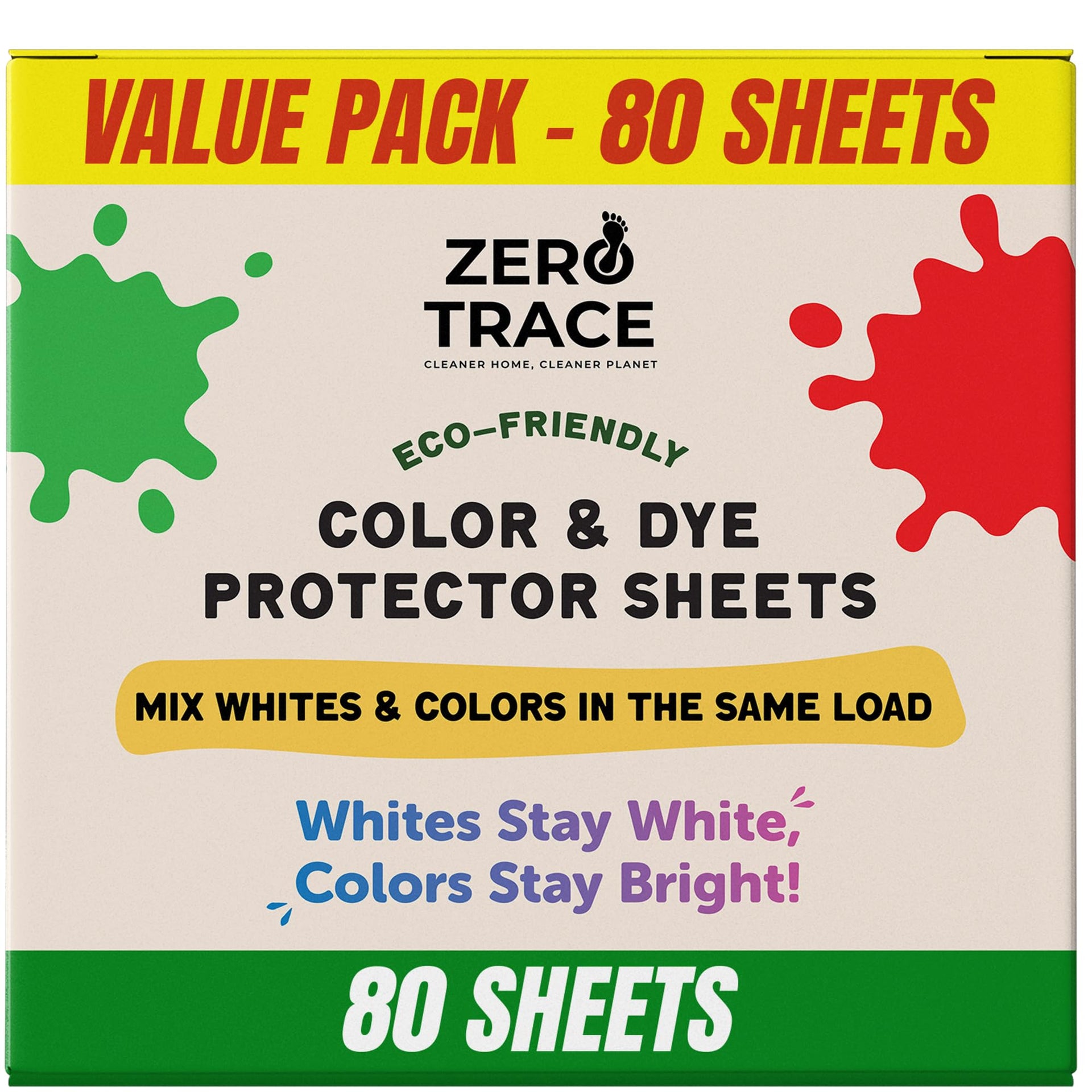 Color Catchers for Laundry (80 Count)