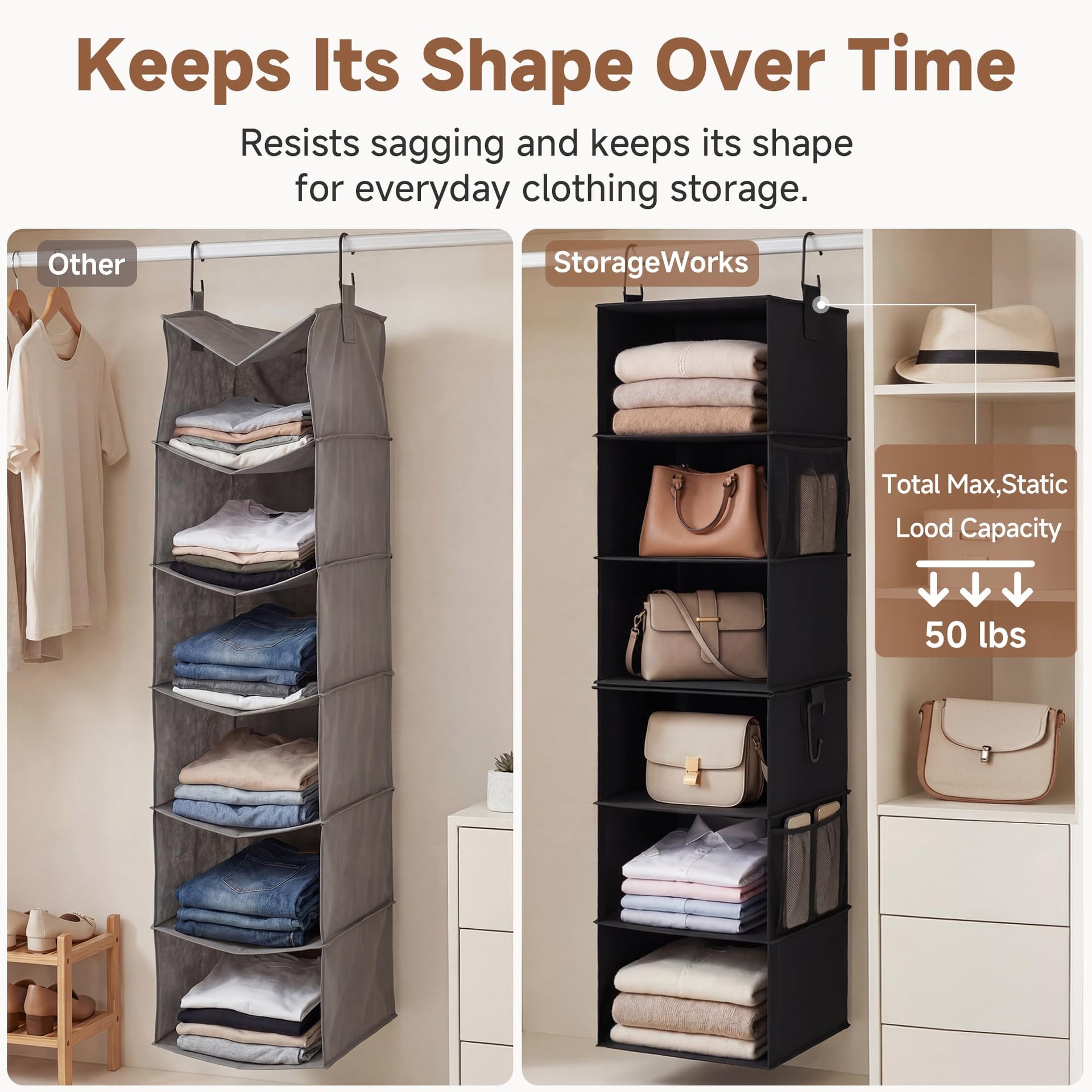 Hanging Closet Organizer 6