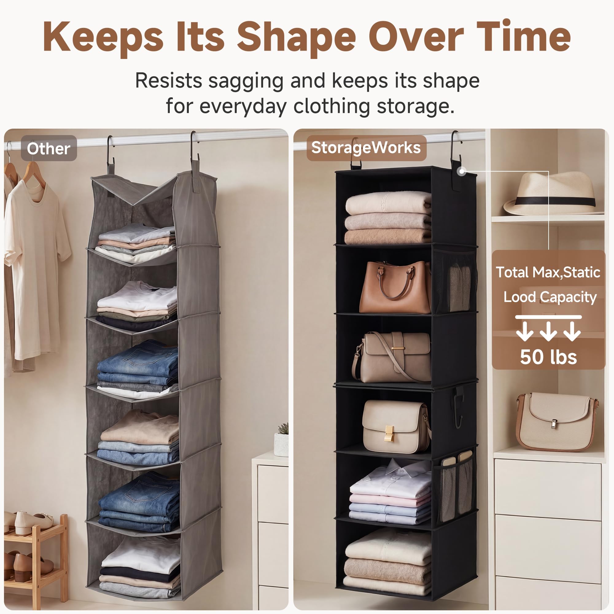Hanging Closet Organizer 6