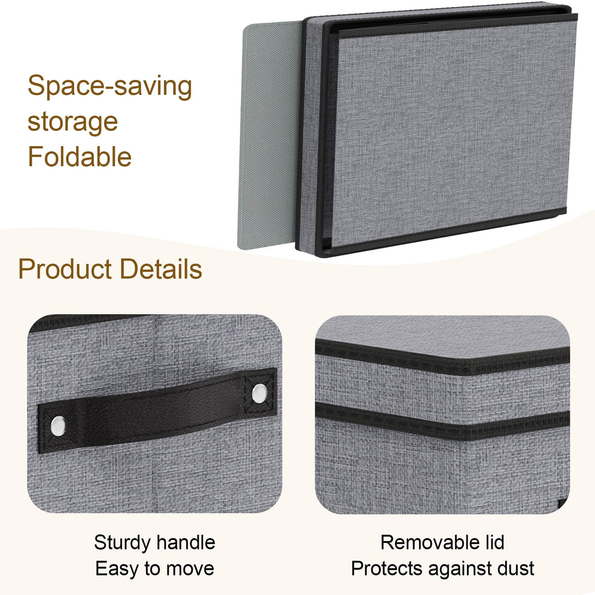 Storage Box with Handles