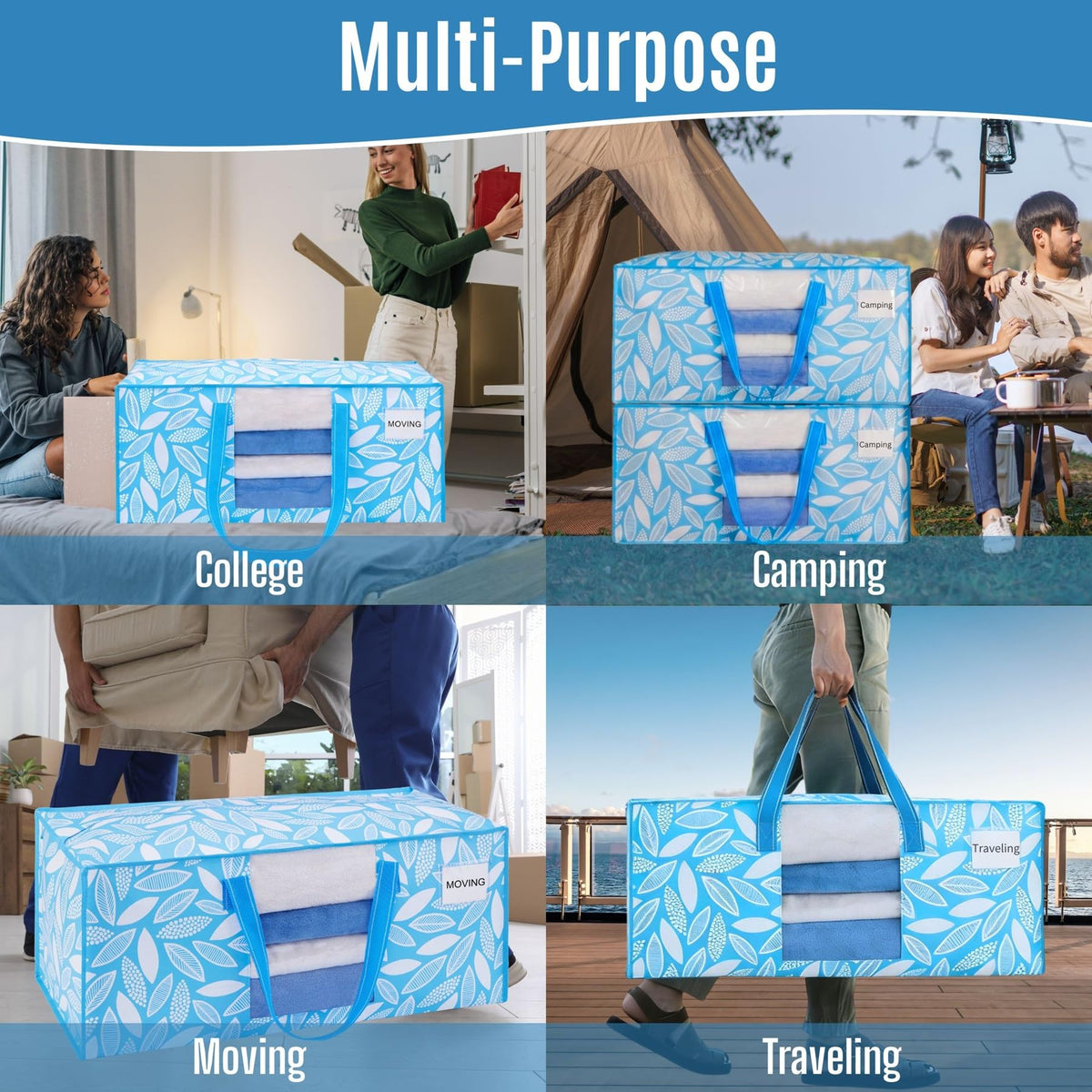 Heavy Duty Moving Bags (6 Count)