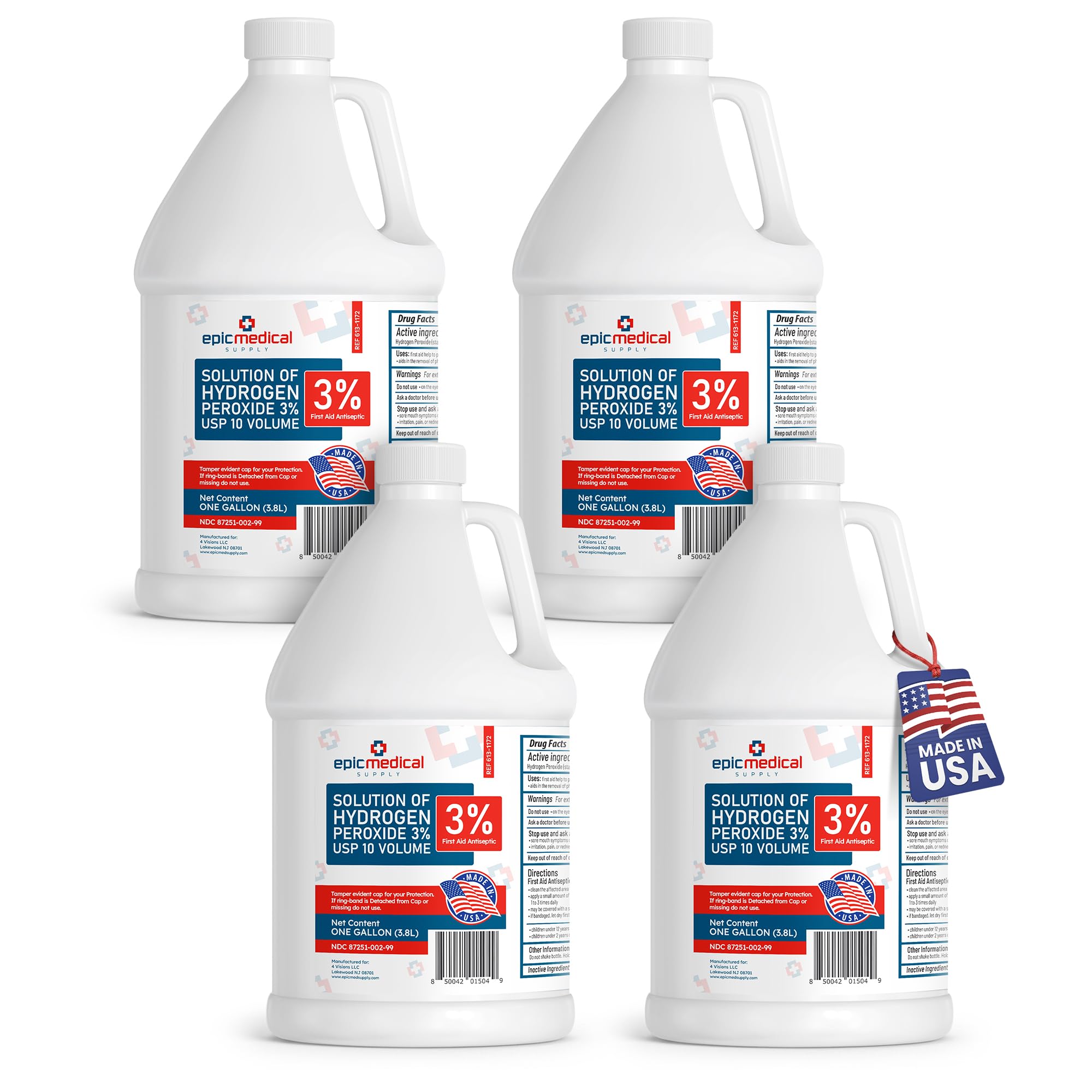 3% Hydrogen Peroxide (512 Fl Oz)