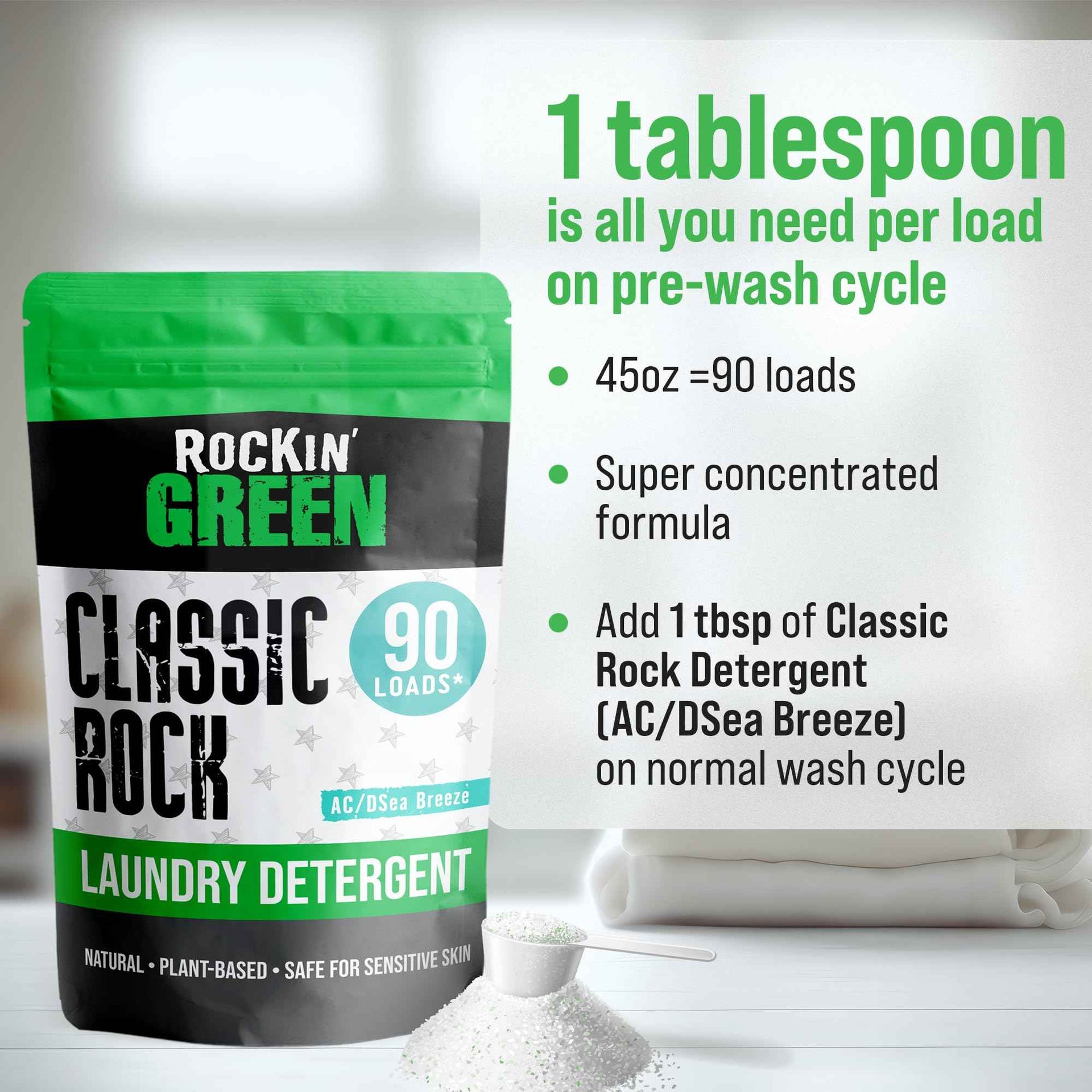 Natural Laundry Detergent (45 Ounce)