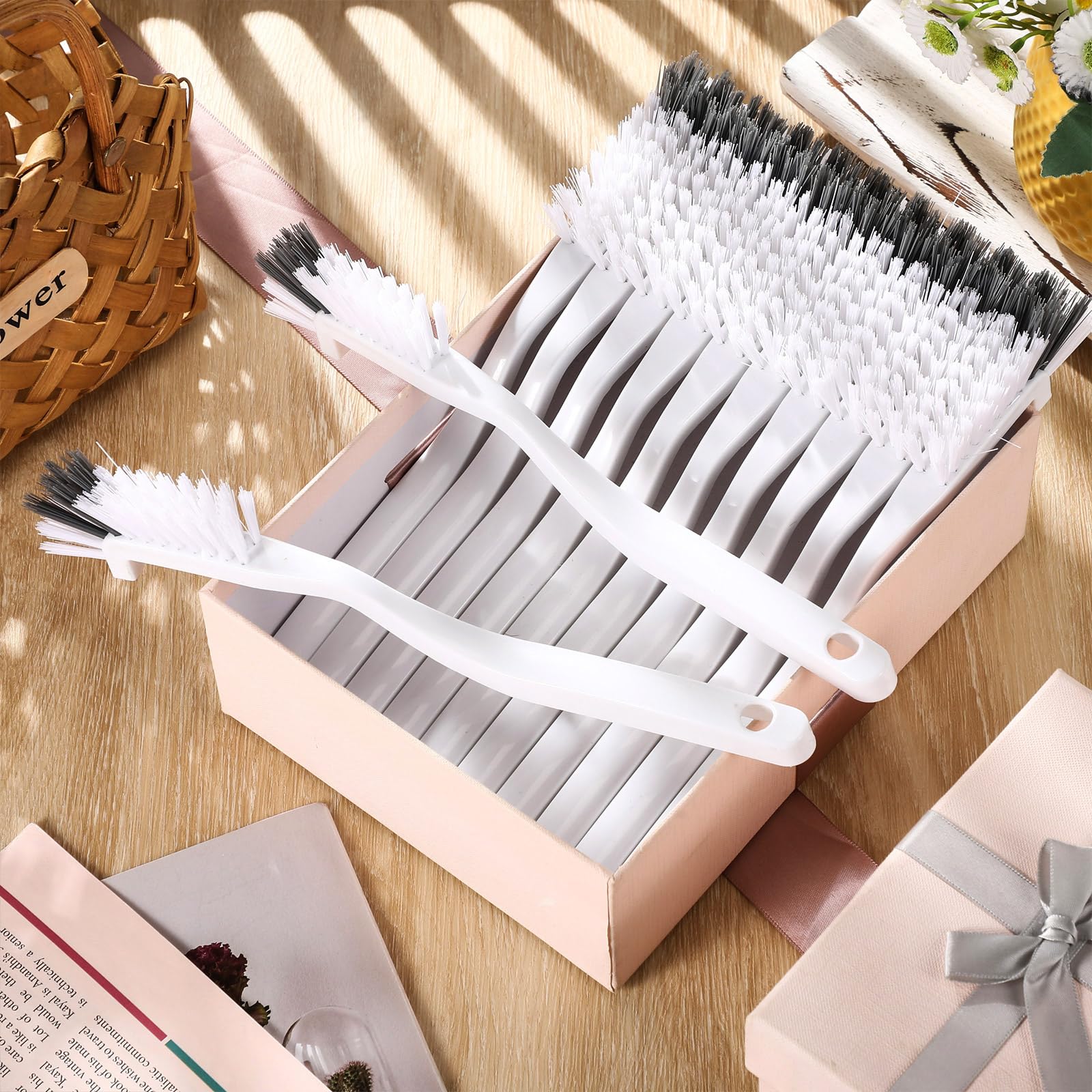 12 Pcs Kitchen Scrub Brushes Cleaning (12 Count)