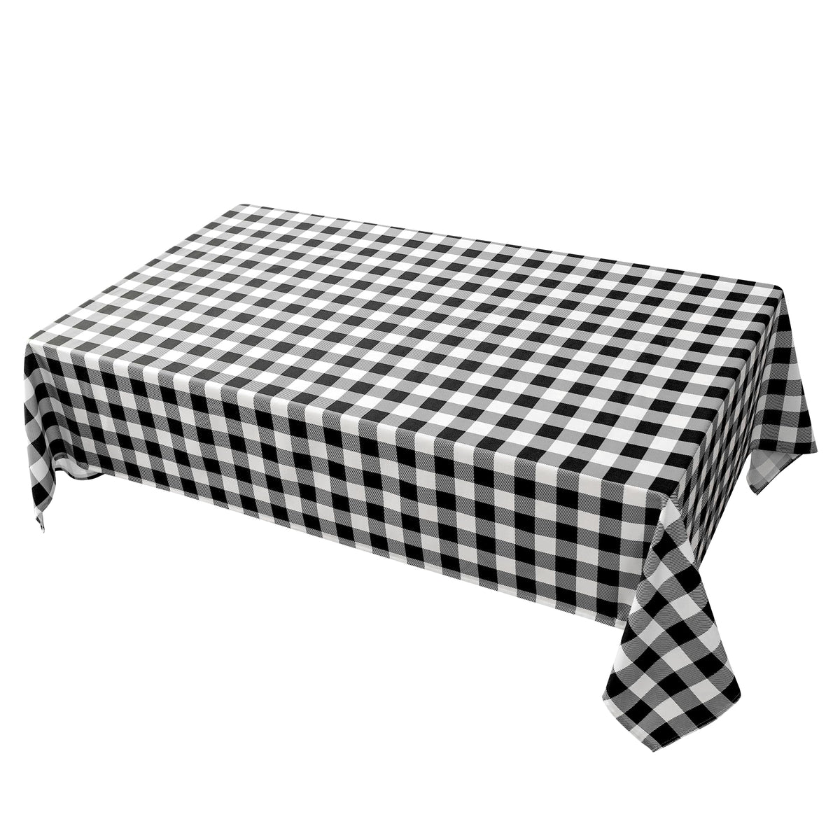 Waterproof Plaid Tablecloth Fabric