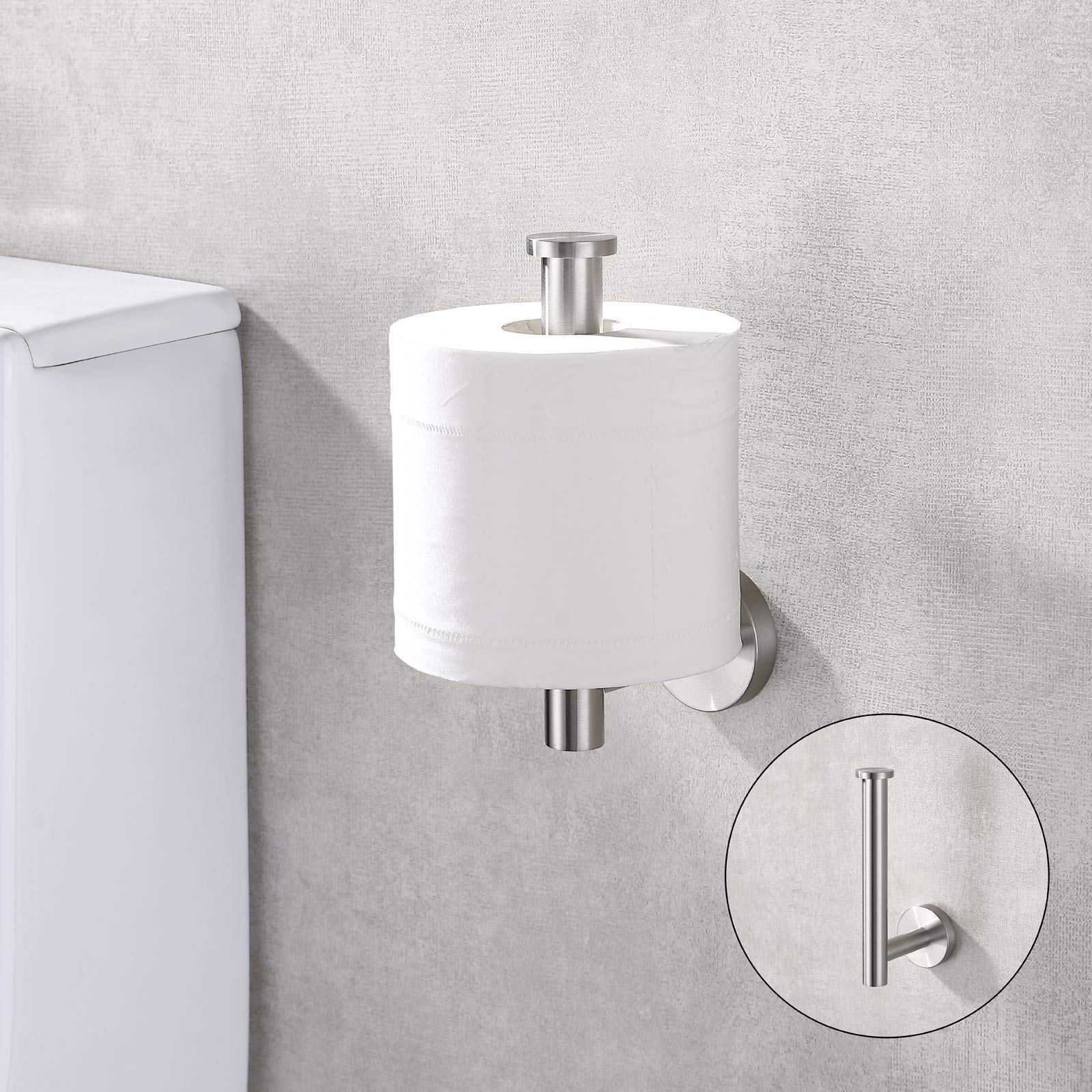 Brushed Nickel Toilet Paper Holder SUS304 Stainless Steel