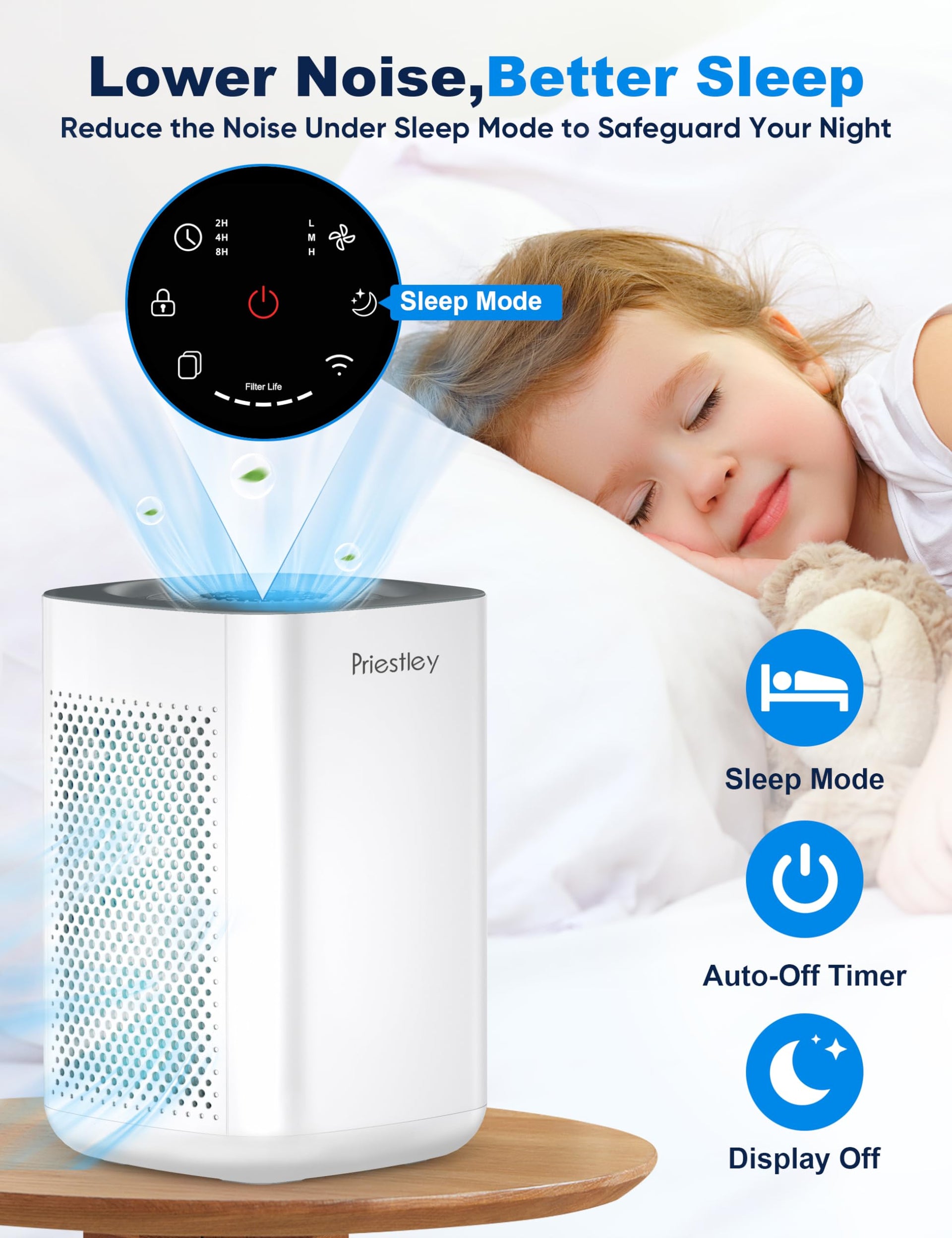 Air Purifier for Bedroom