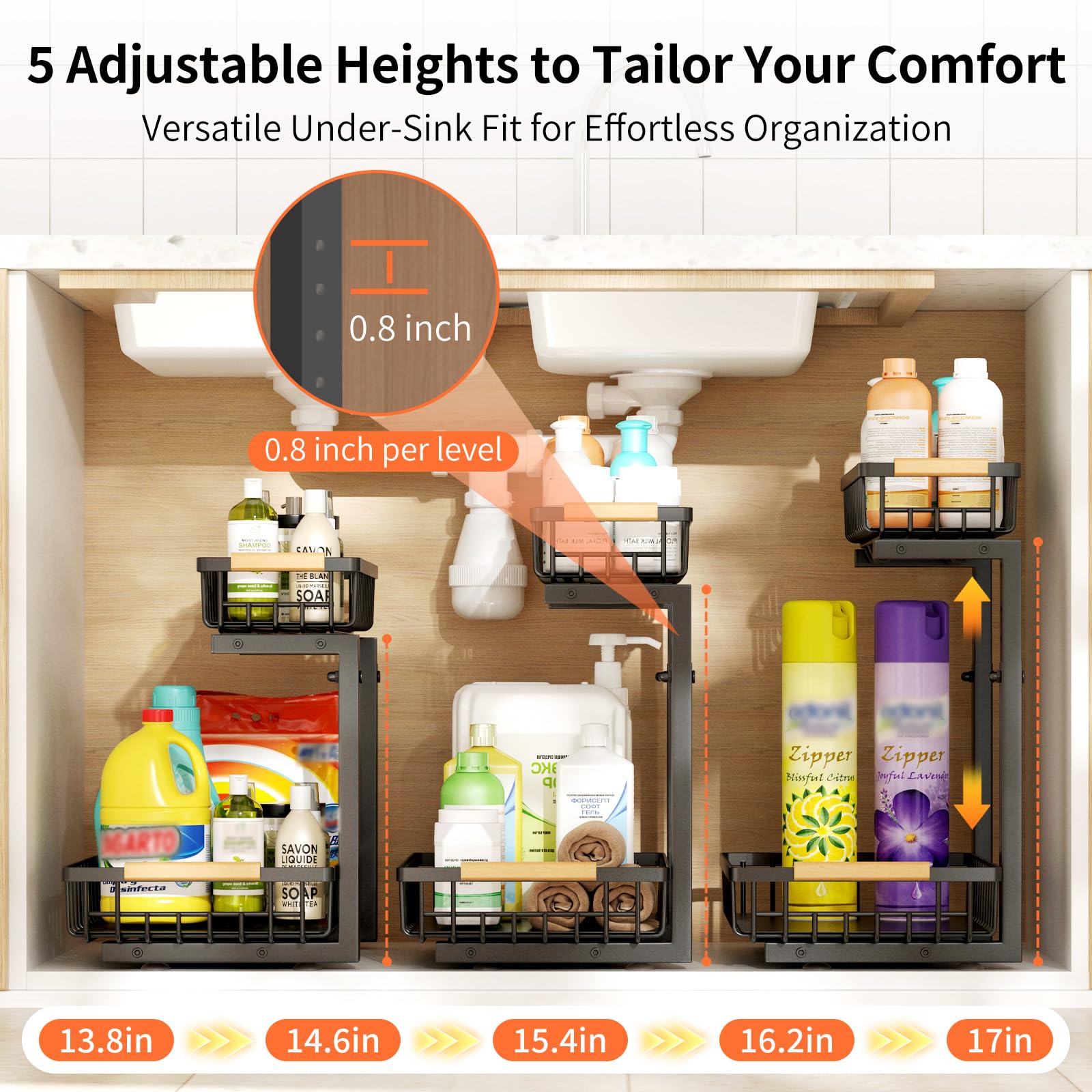 Under Sink Organizer (2 Count)