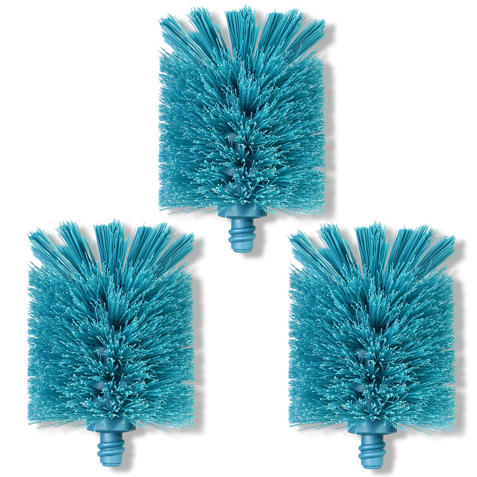 2-in-1 Bottle Brush Refills, Smokey Blue (3 Count)