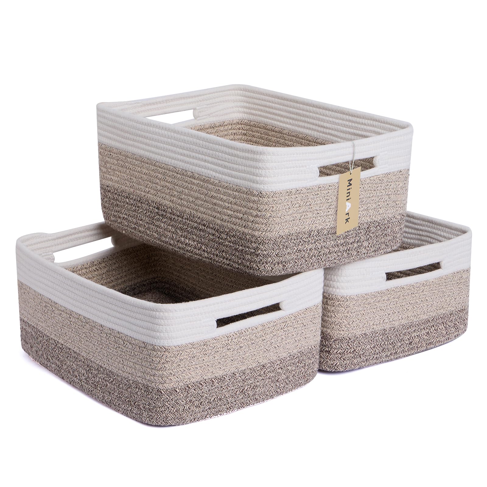 Large Storage Baskets for Organizing (3 Count)