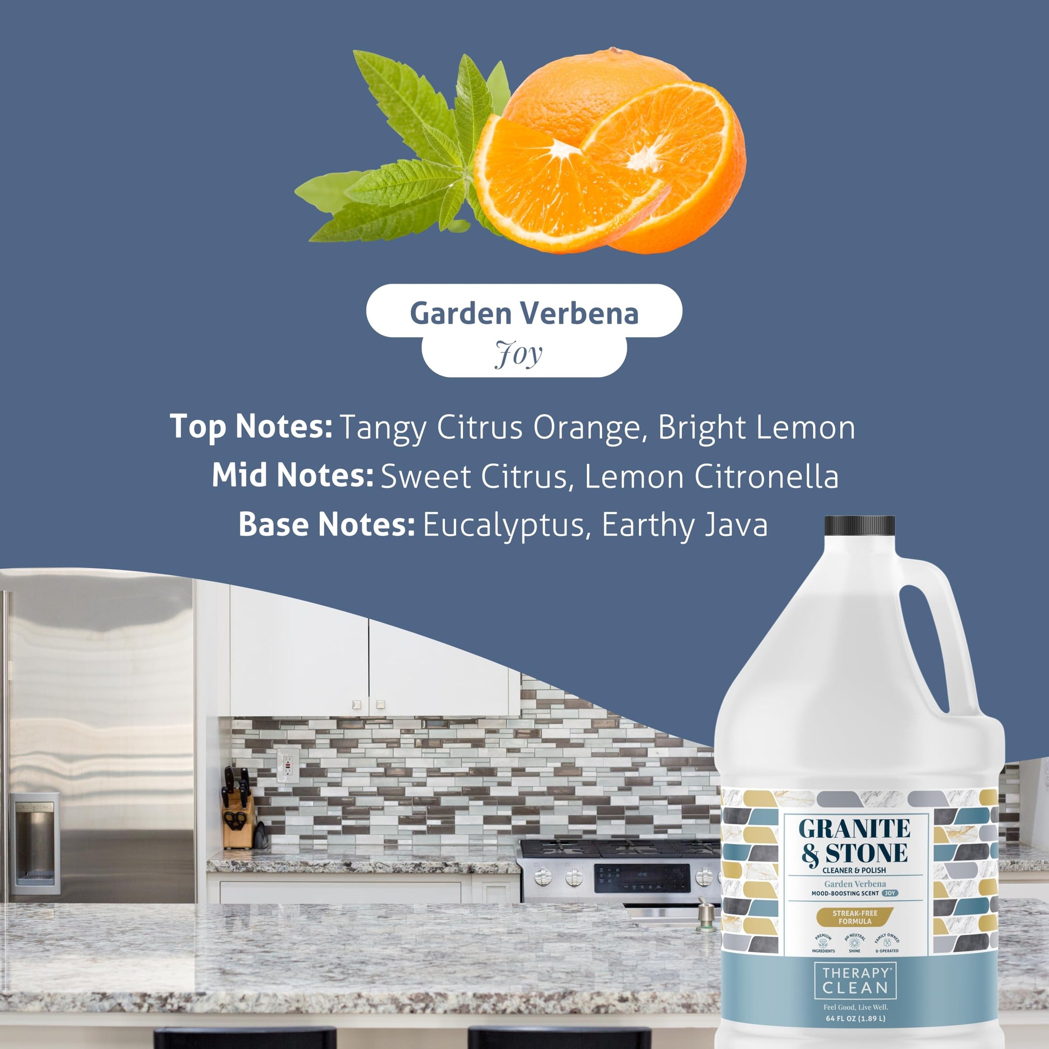 Granite Countertop Cleaner Refill 64 oz (64 Fl Oz)