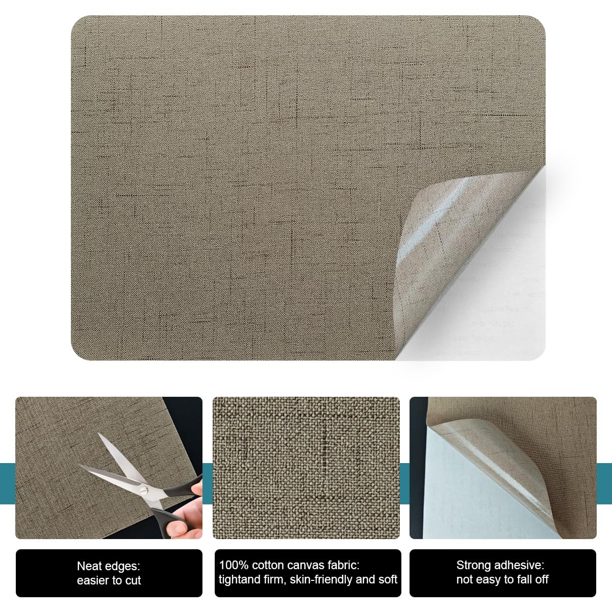 2Pcs Linen Repair Patches (2 Count)