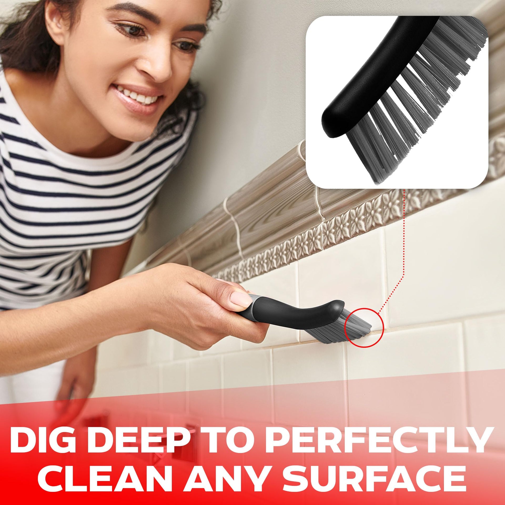 Scrub Brush Set of 6 pcs (6 Count)