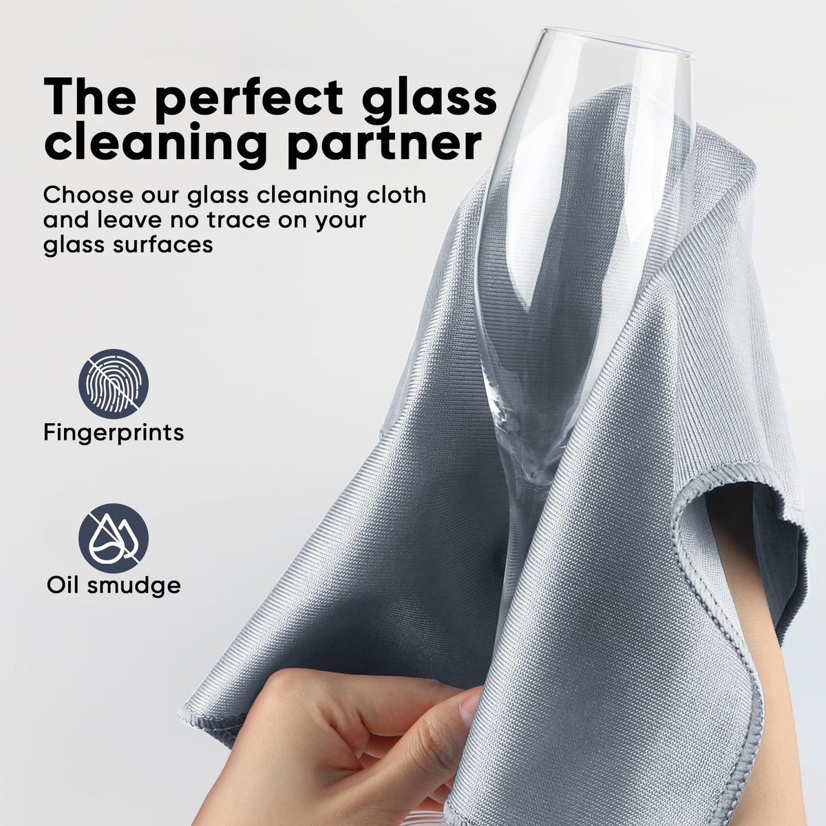 Glass Cleaning Cloths 12PK (12 Count)