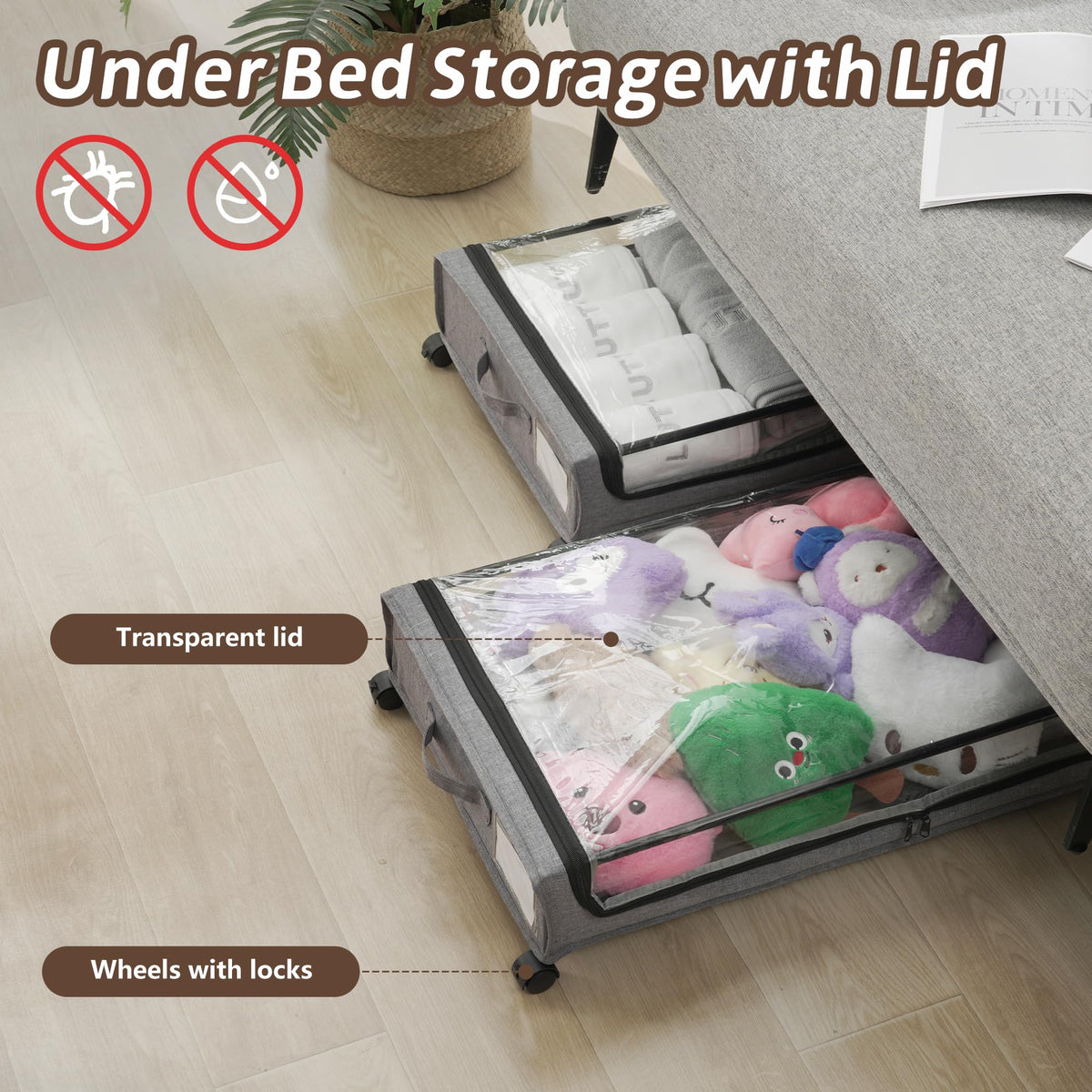 UnderBed Storage Containers