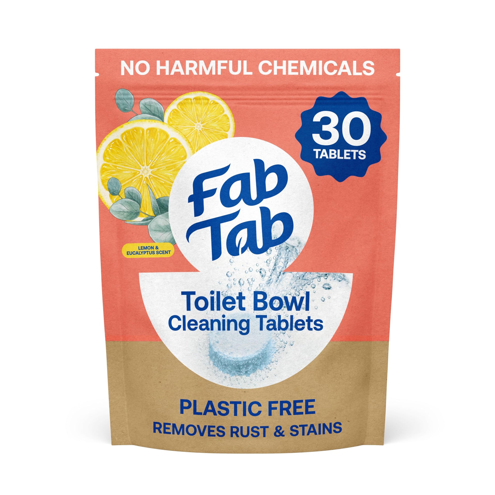 Toilet Bowl Cleaning Tablets (30 Count)