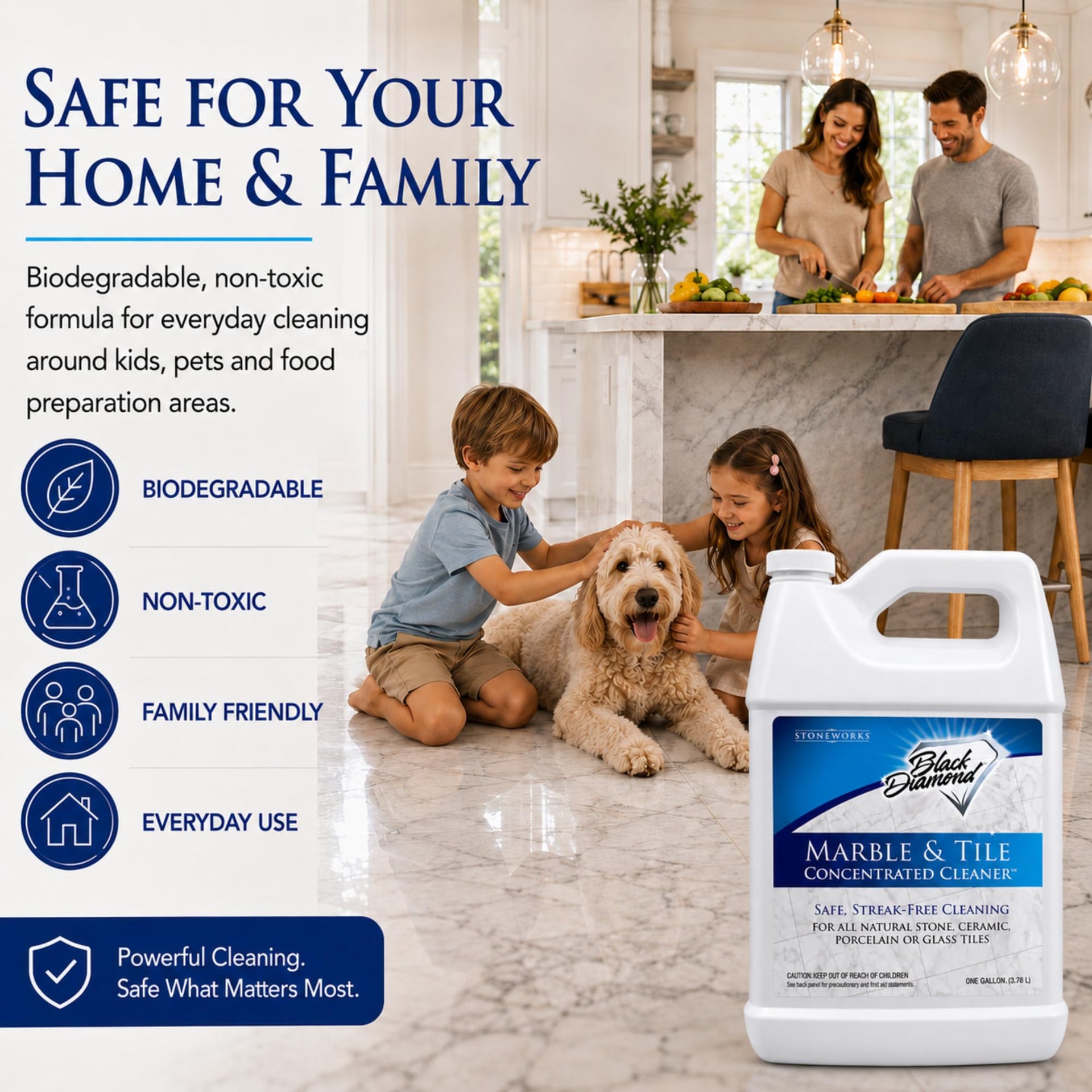 Marble & Tile Floor Cleaner Concentrate (512 Fl Oz)