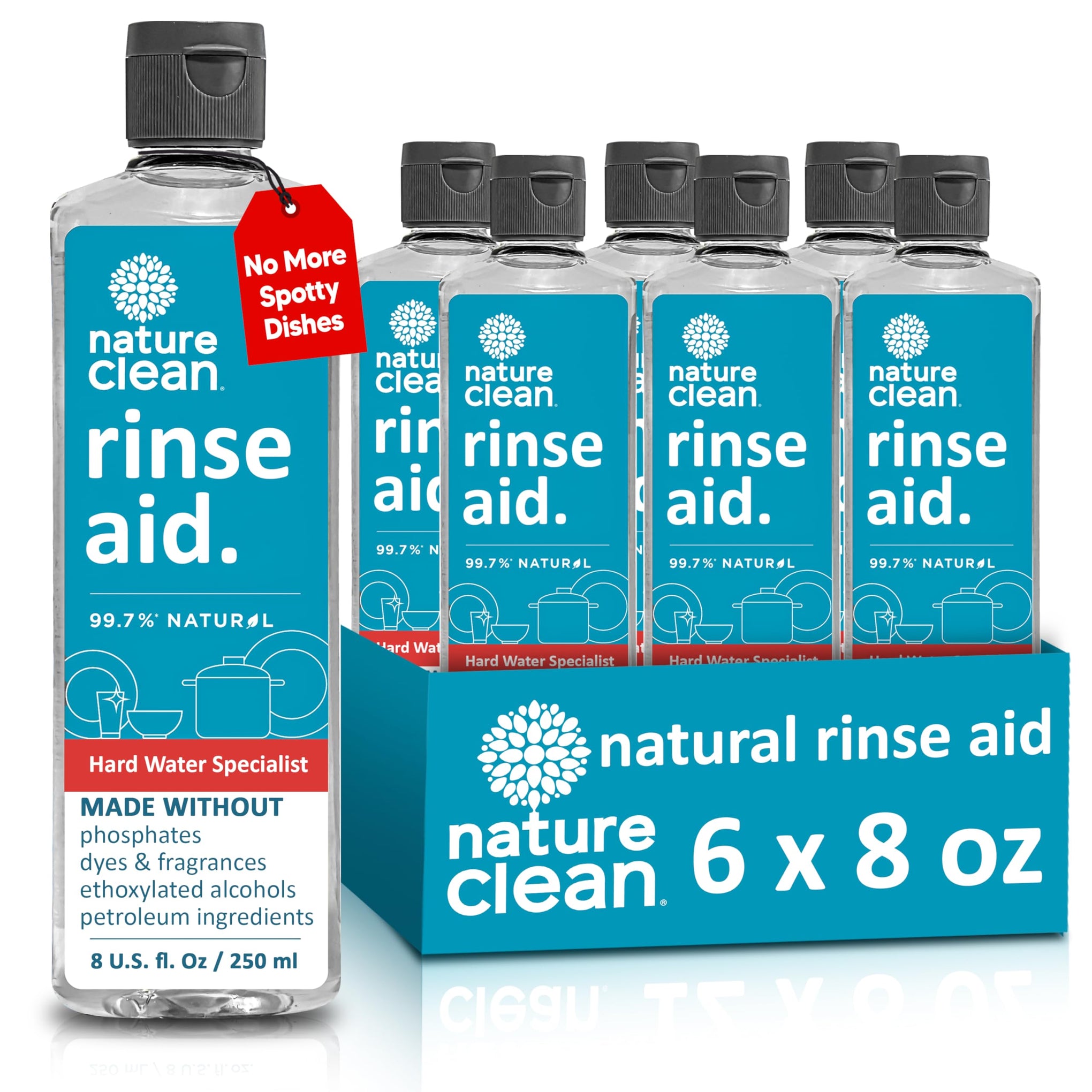 Dishwasher Rinse Aid Liquid (48 Fl Oz)