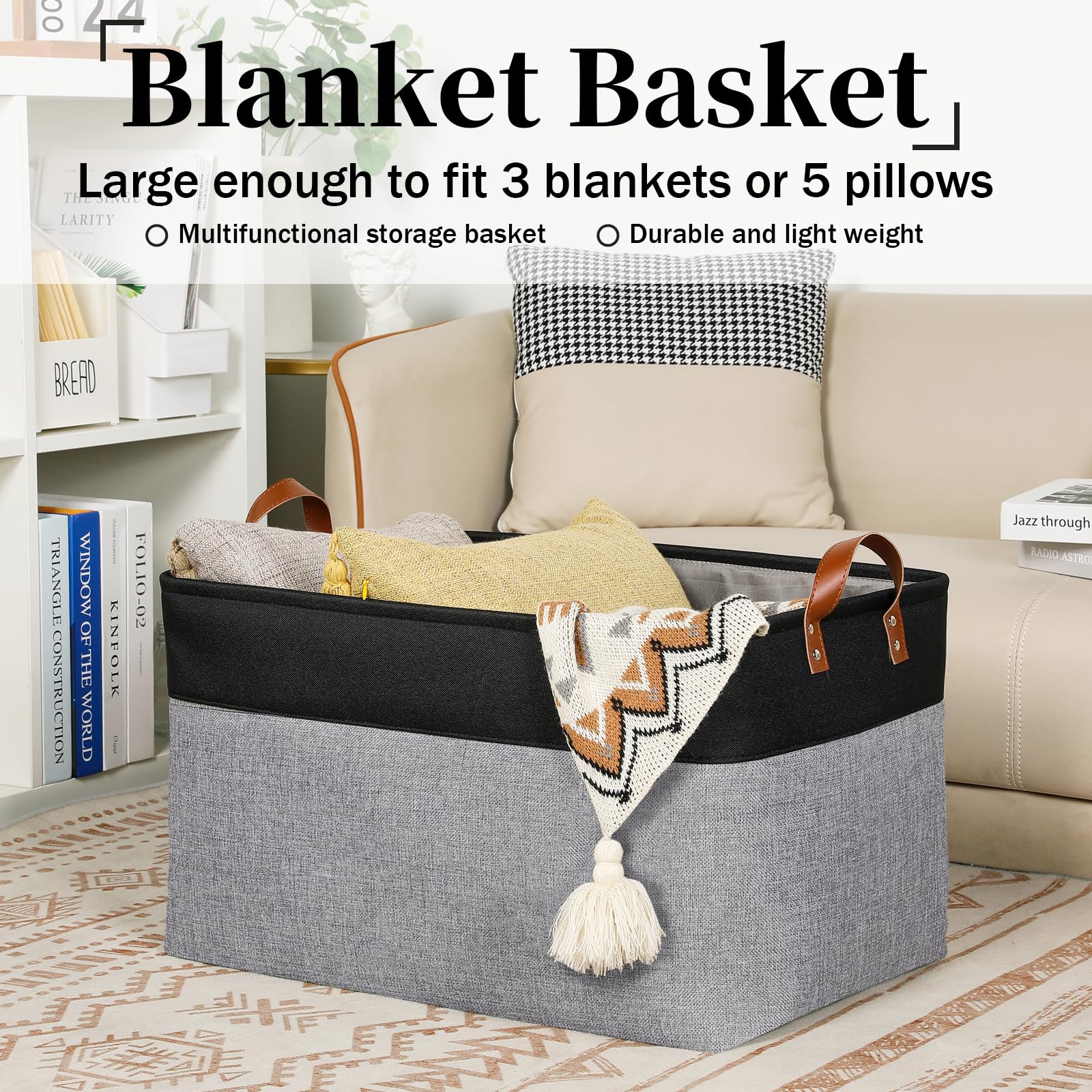 Extra Large Storage Basket 22X15
