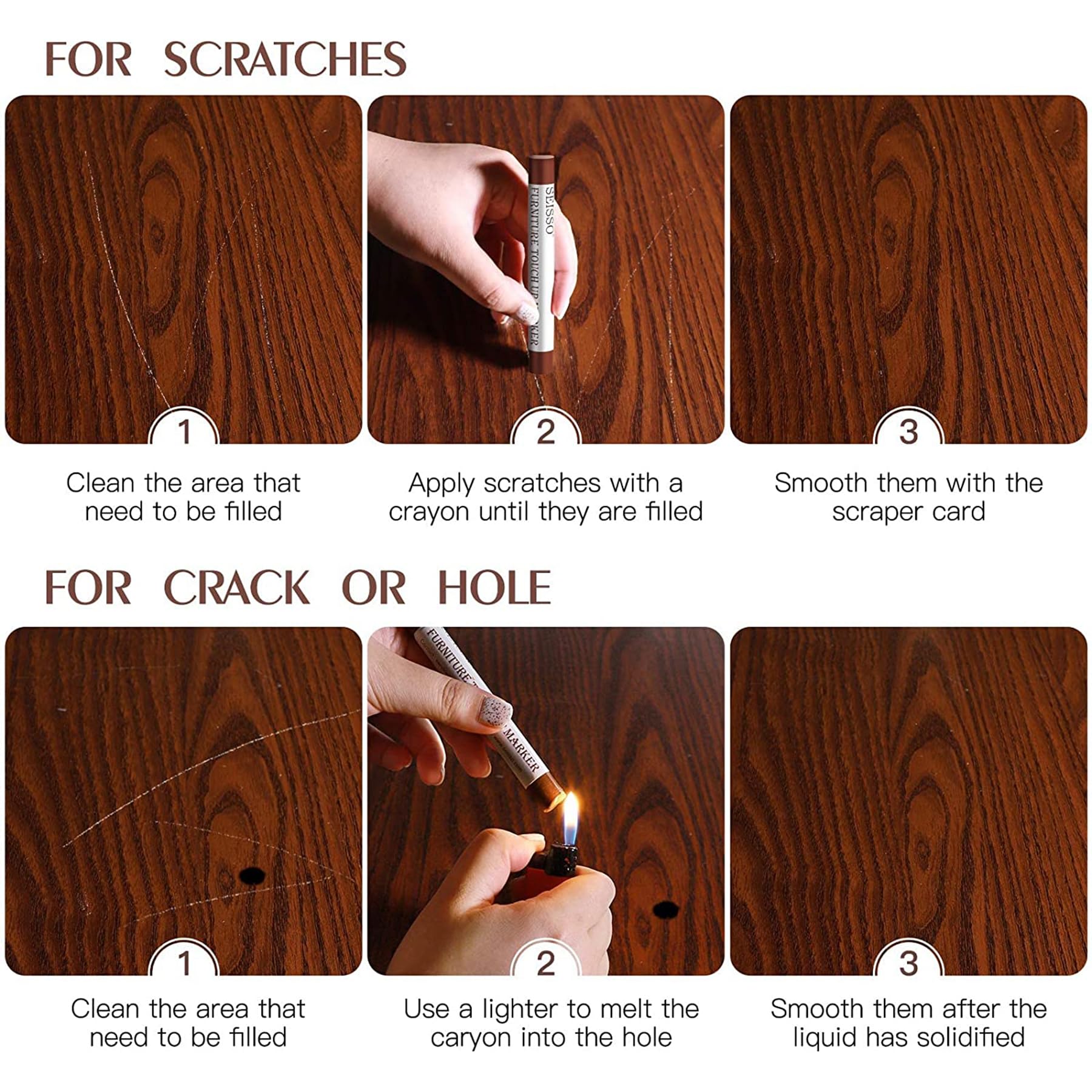 Furniture Touch Up Markers (17 Count)