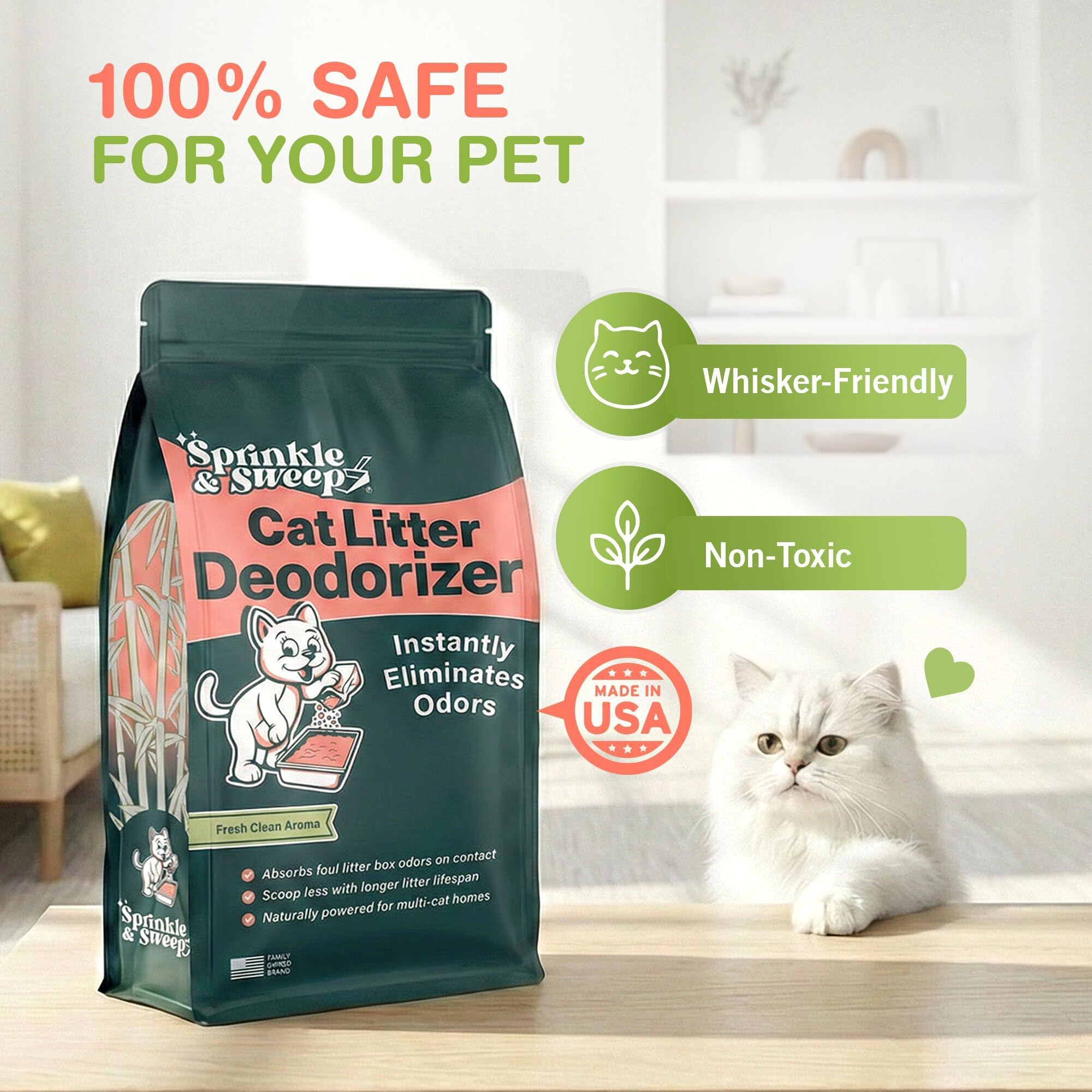 Litter Box Deodorizer (8 Ounce)