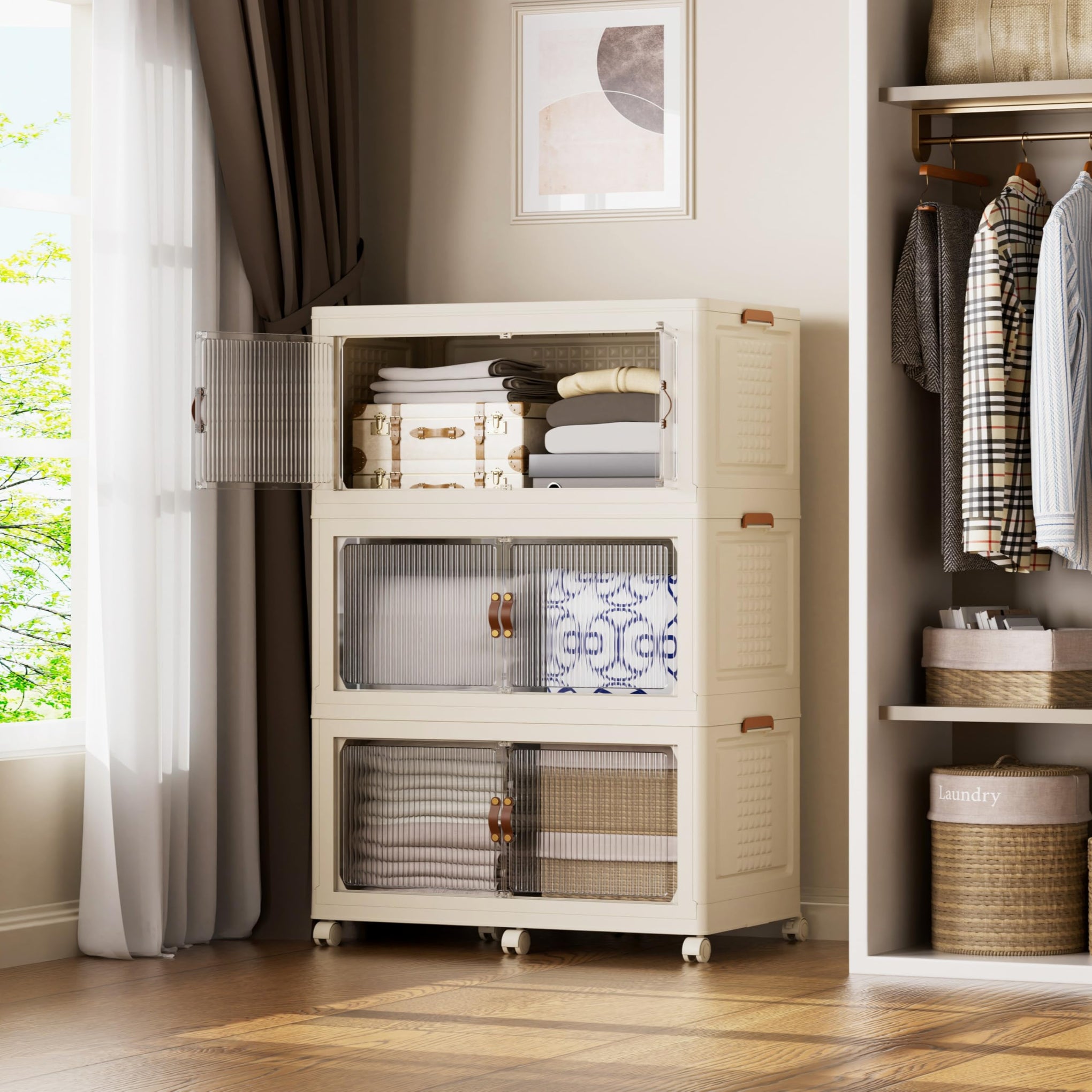 579Qt Stackable Storage Bins