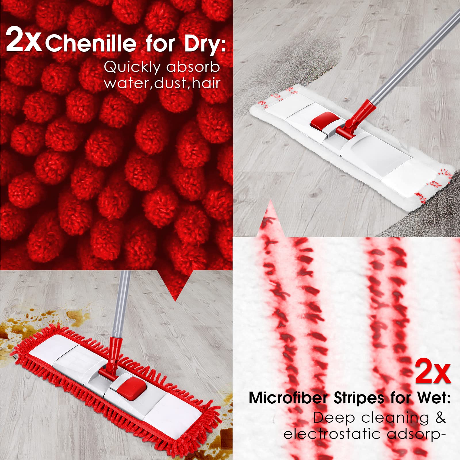 Microfiber Mop for Floor Cleaning - ModHome Supplies
