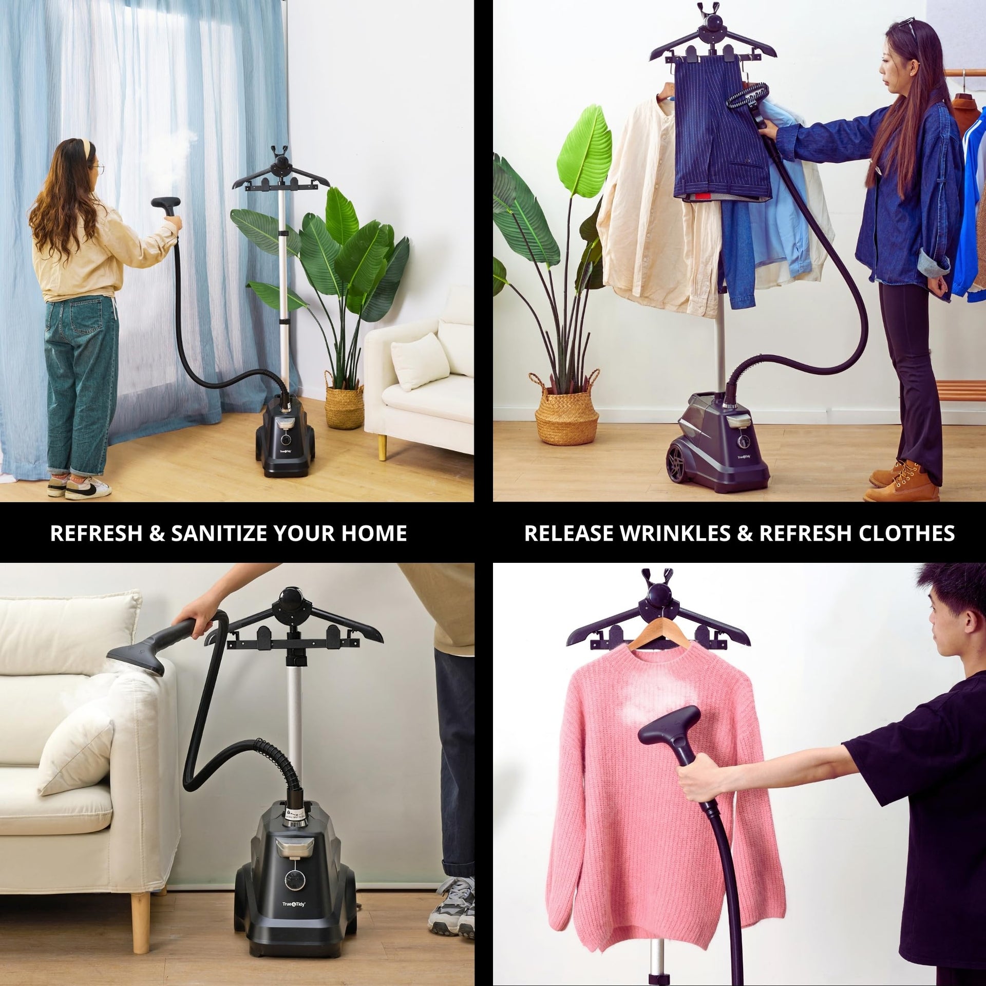Heavy Duty Commercial Industrial Standing Garment Steamer for Clothes