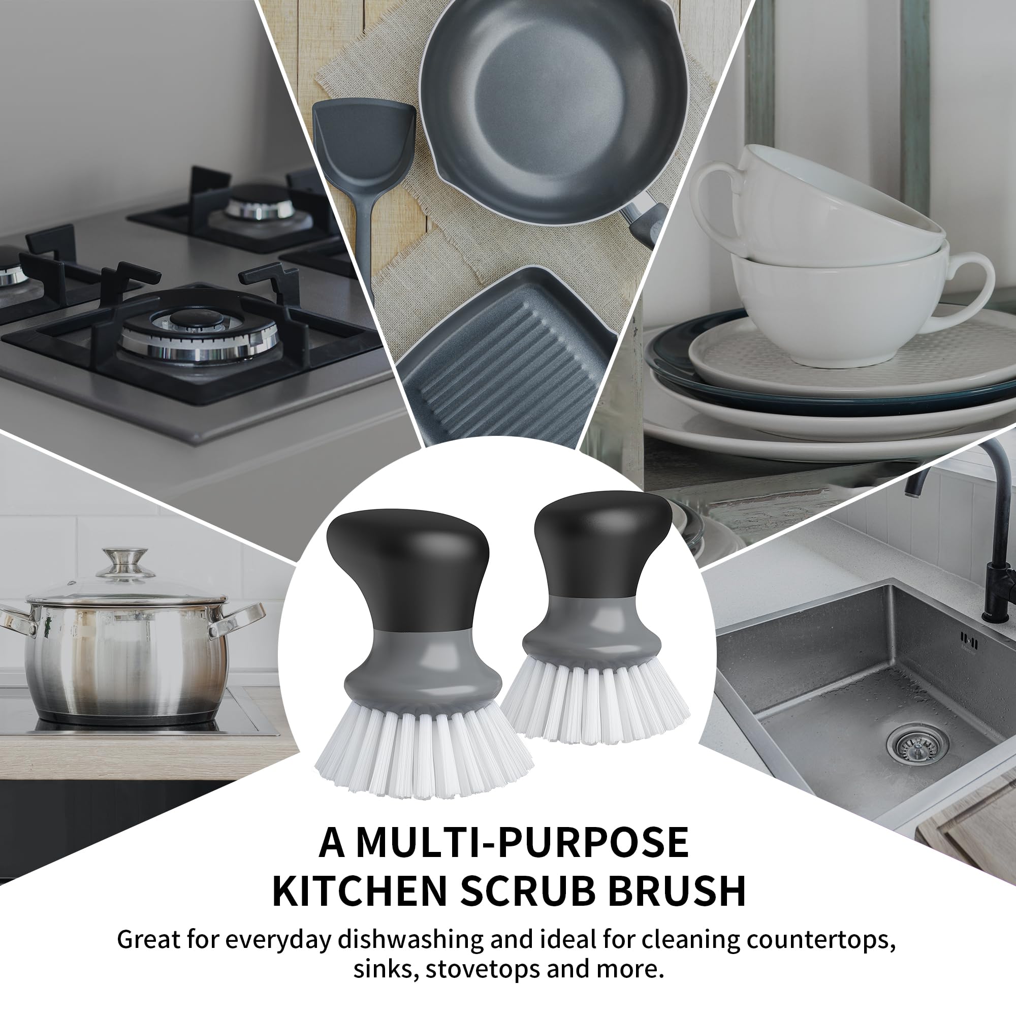 Dish Scrub Brush (2 Count)