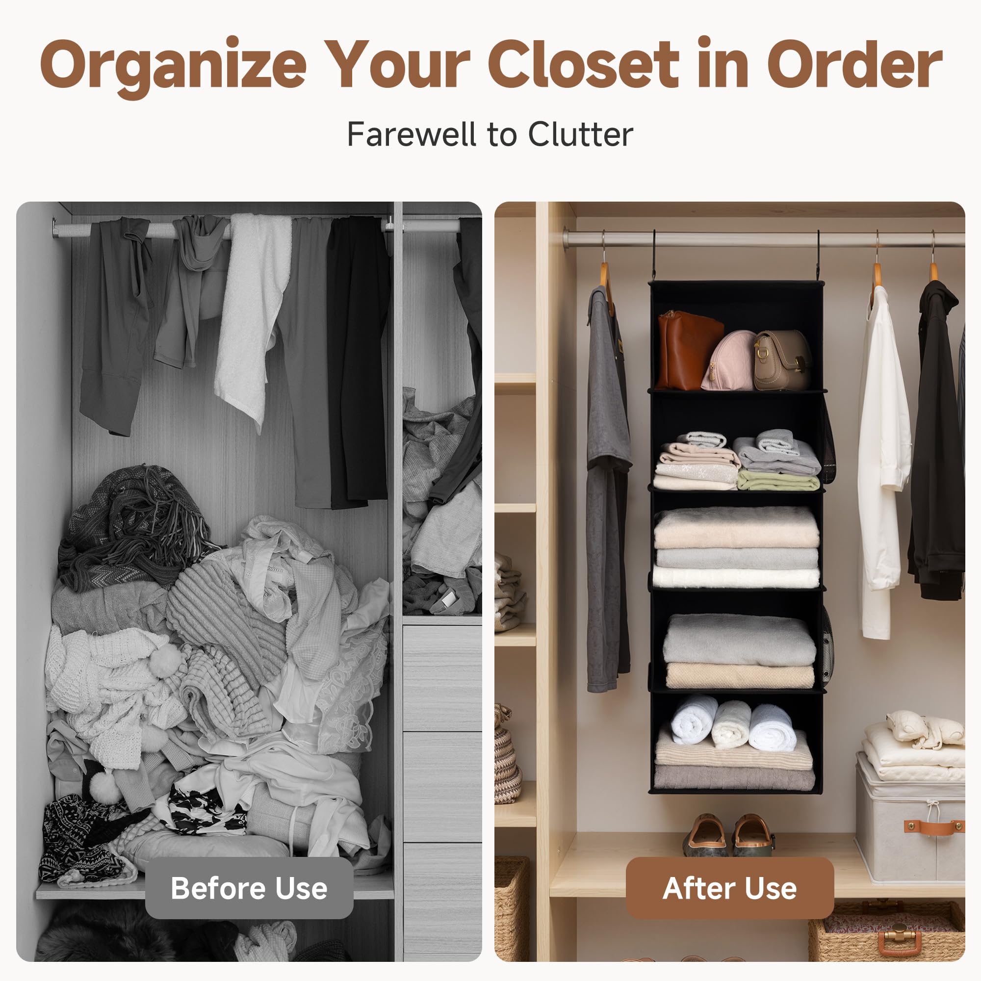 Hanging Closet Organizer