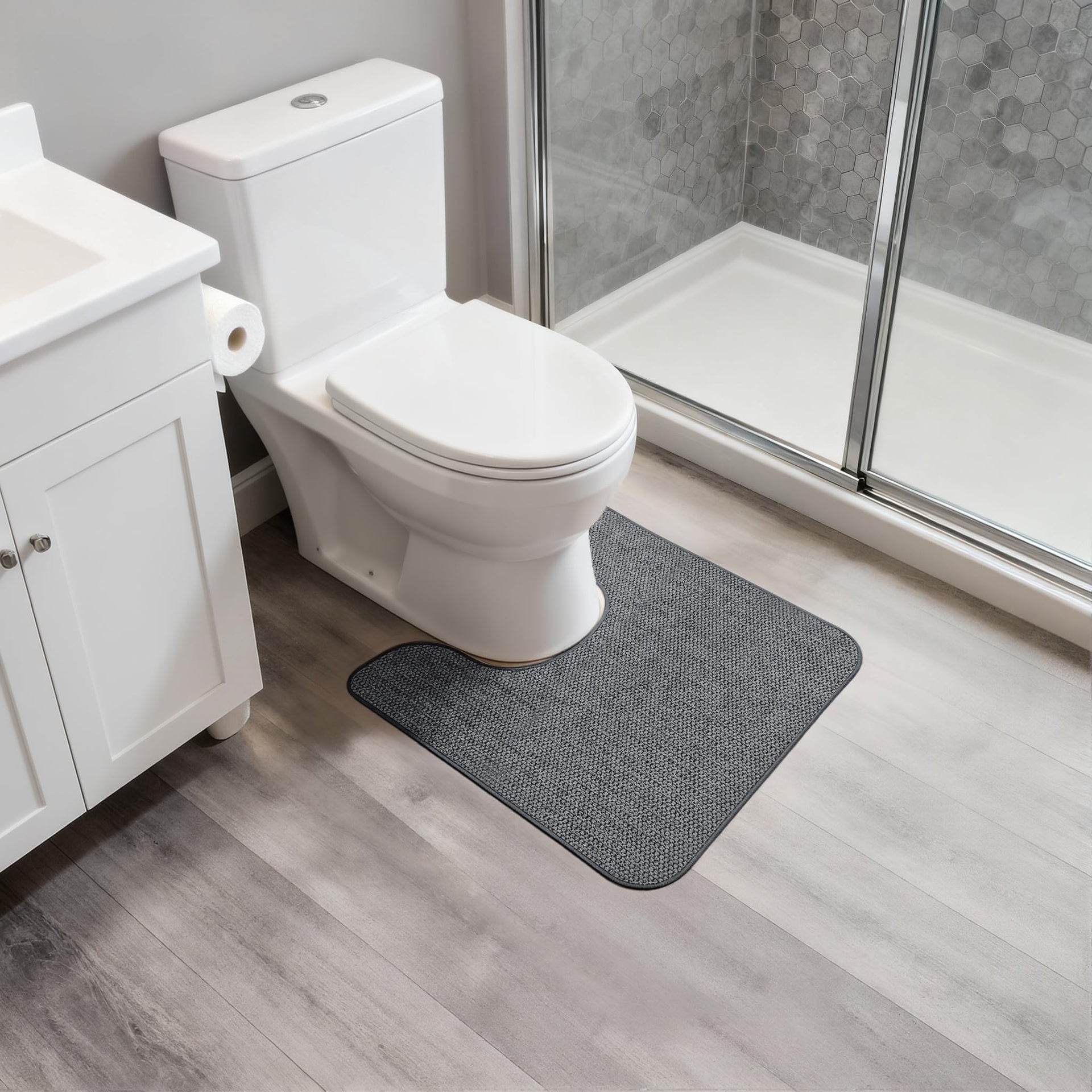 Toilet Rugs U Shaped Bathroom Rug