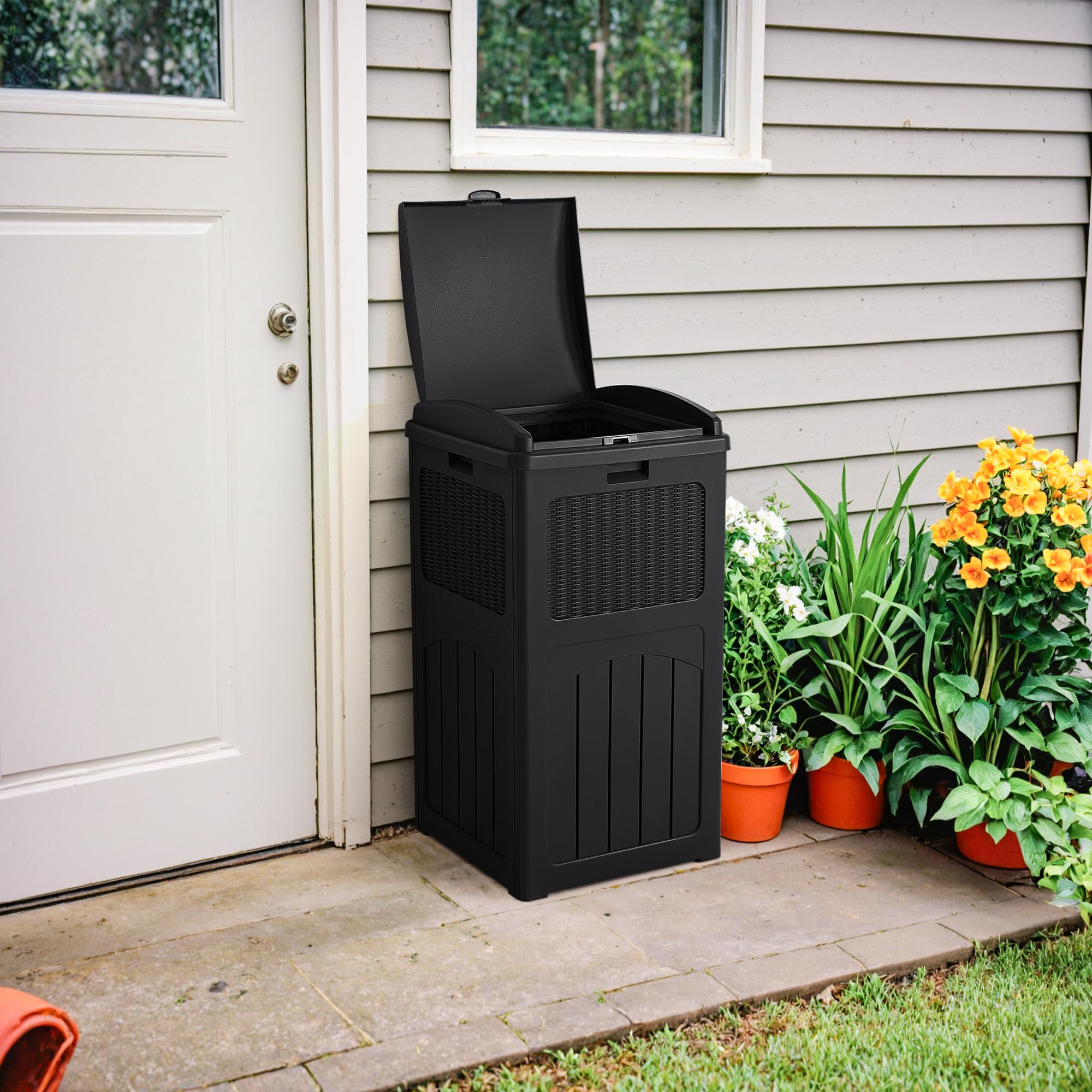 33 Gallon Outdoor Trash Can