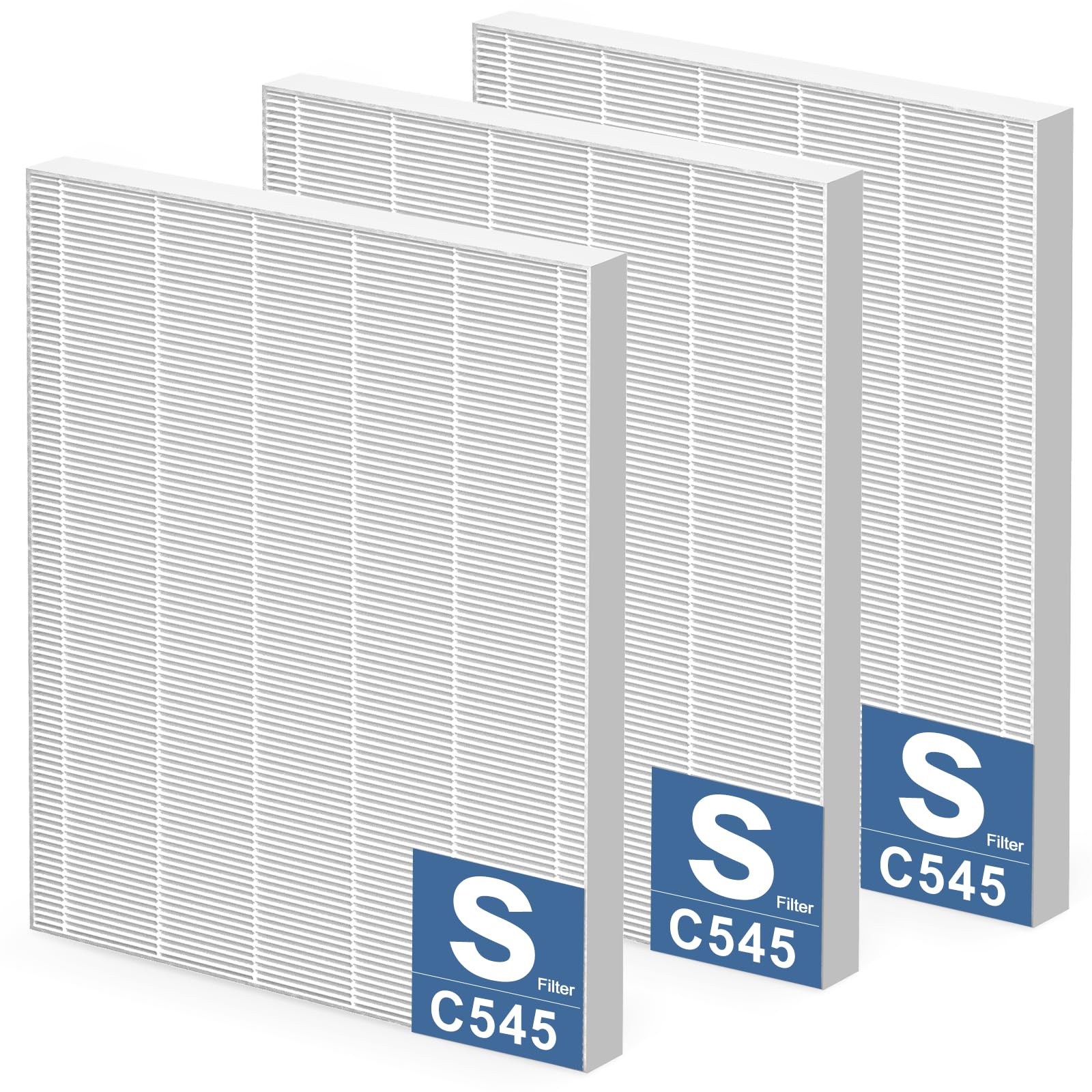 3 Pack C545 Replacement Filter S for Winix C545 Air Purifier (3 Count)