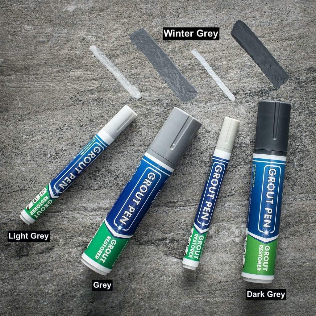 Grout Pen Winter Grey Tile Grout Paint Marker (2 Count)