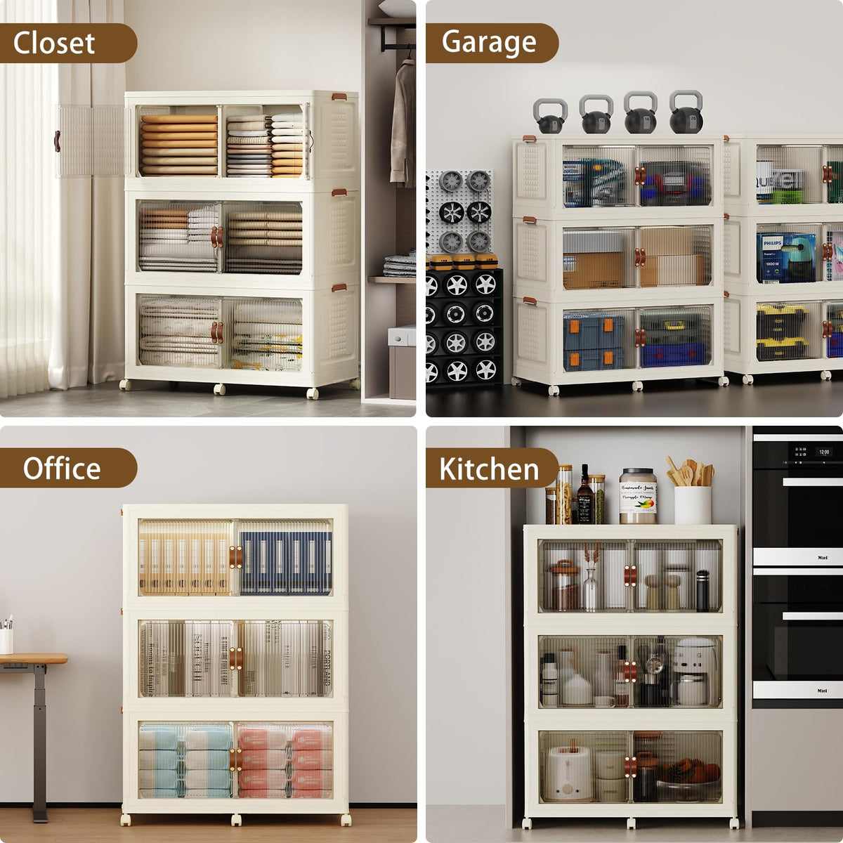 579Qt Stackable Storage Bins