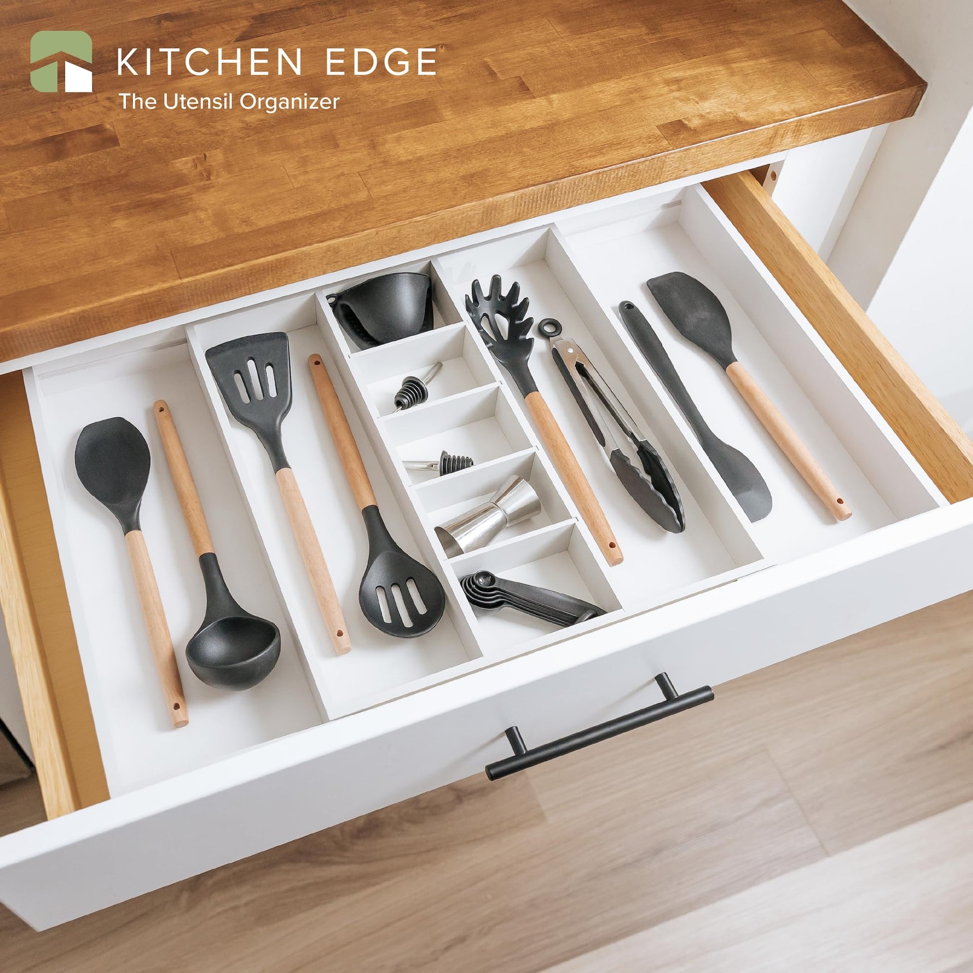 Utensil & Junk Drawer Organizer