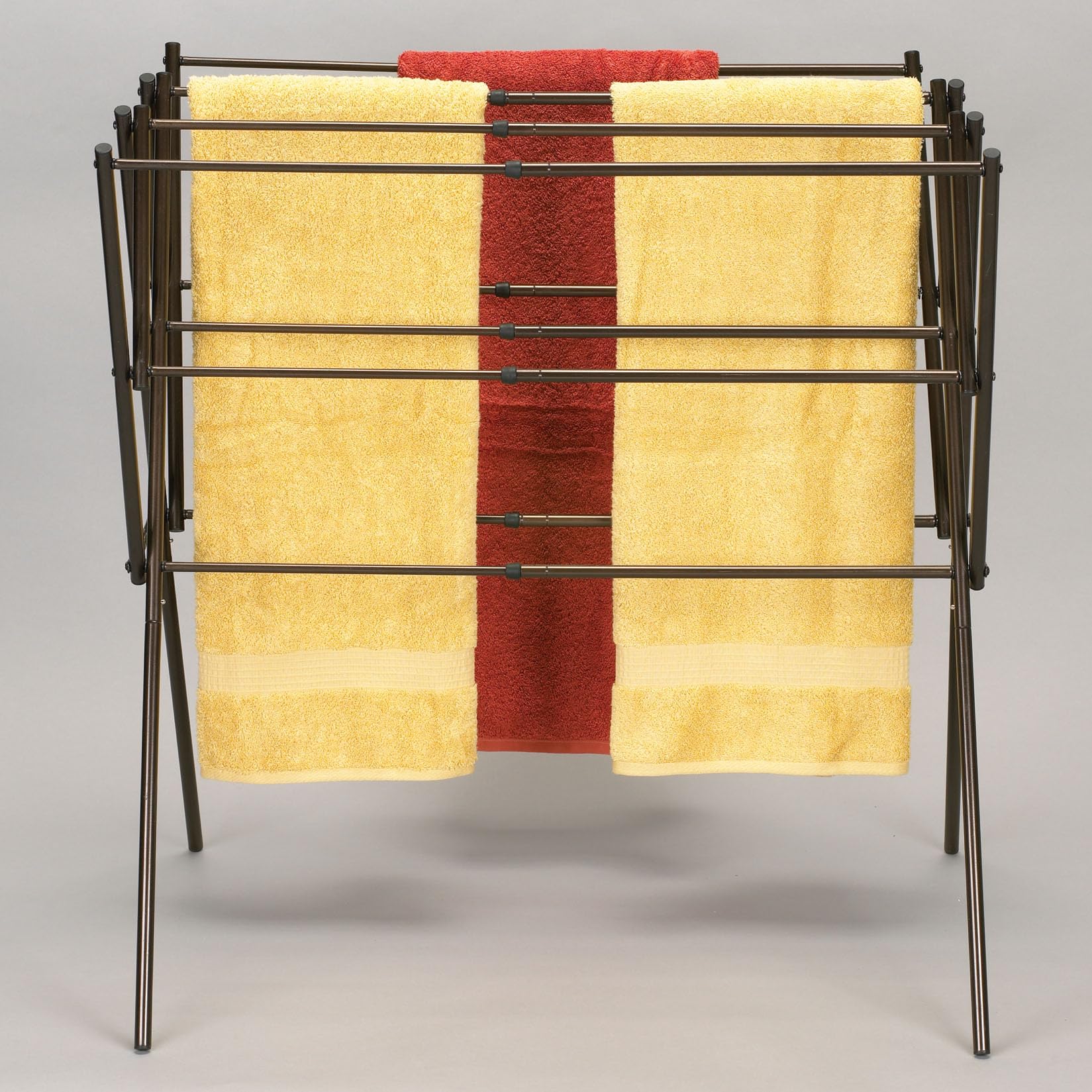 5175 Collapsible Expandable Metal Clothes Drying Rack