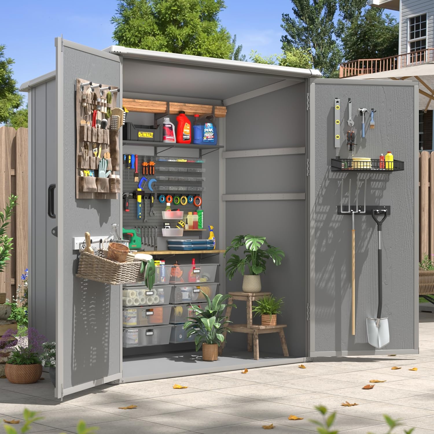 5x3 FT Outdoor Storage Shed