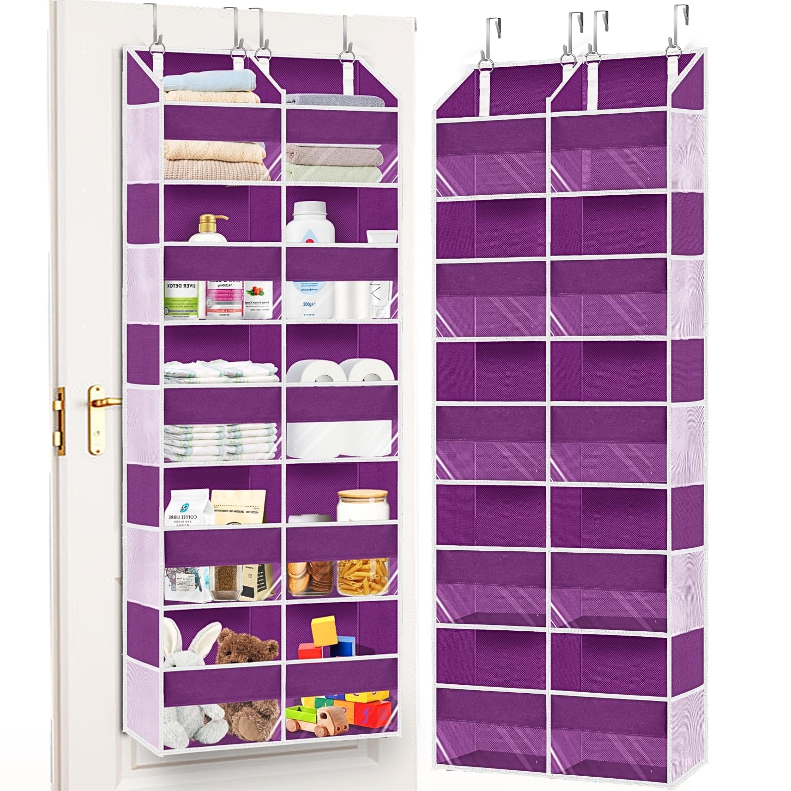 Over The Door Organizer 5 Tiers