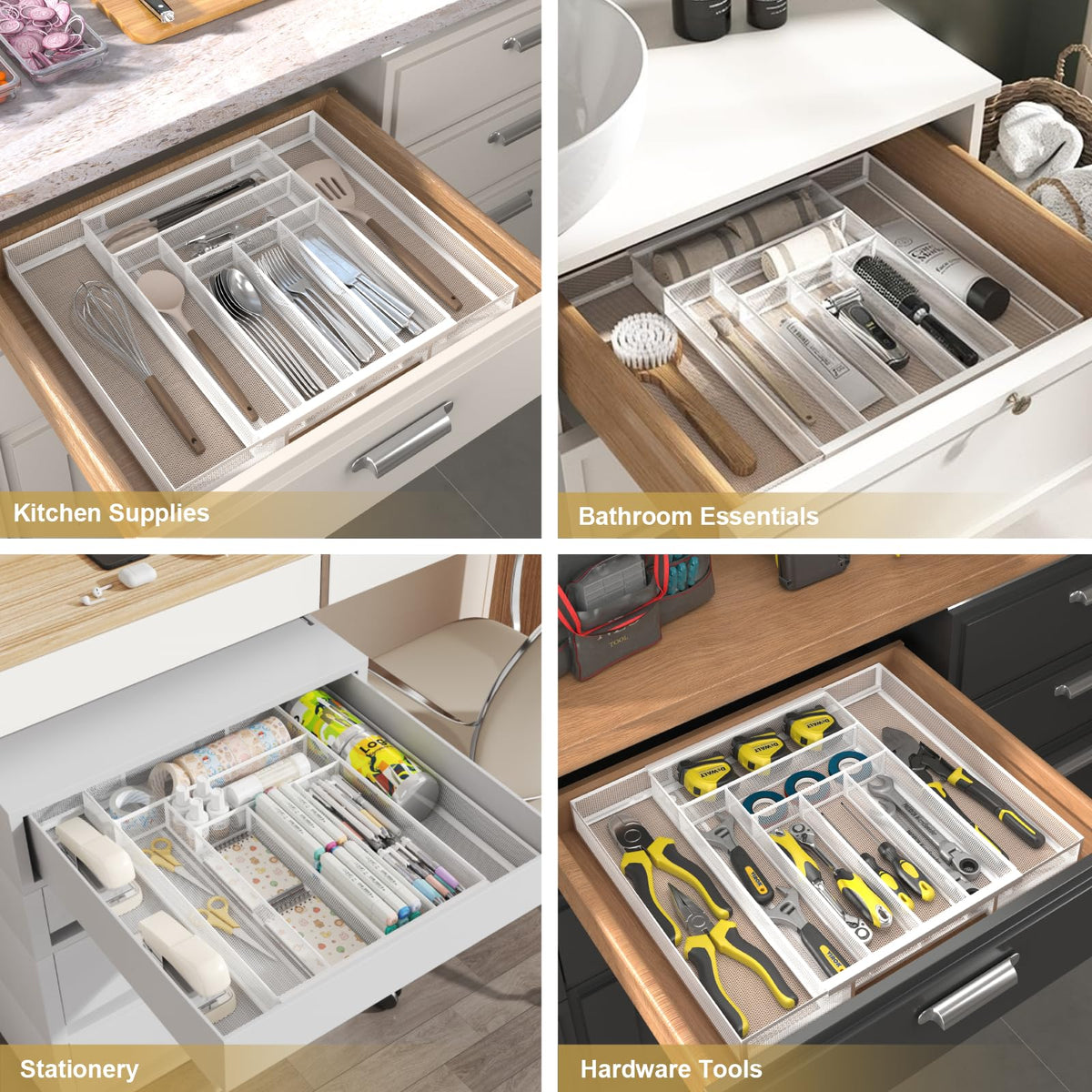 Expandable Kitchen Utensil Organizer
