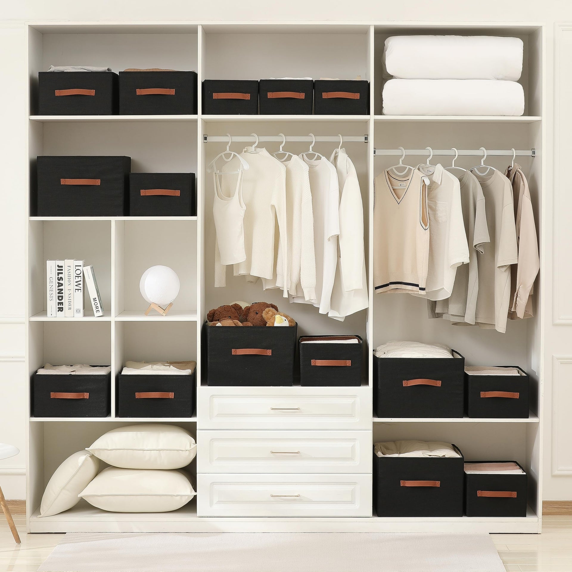 linen closet organizers and storage