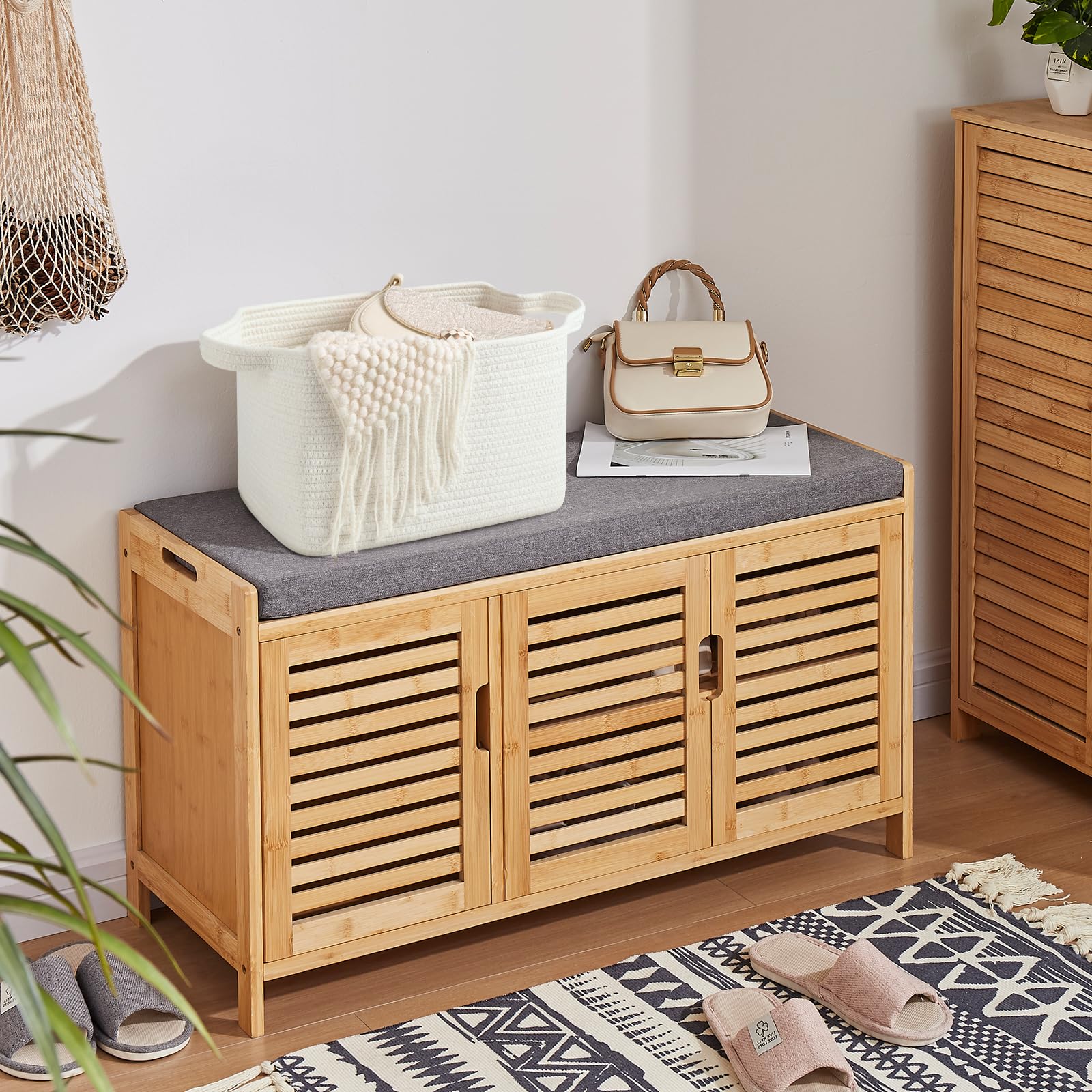 Storage Baskets for Organizing (3 Count)