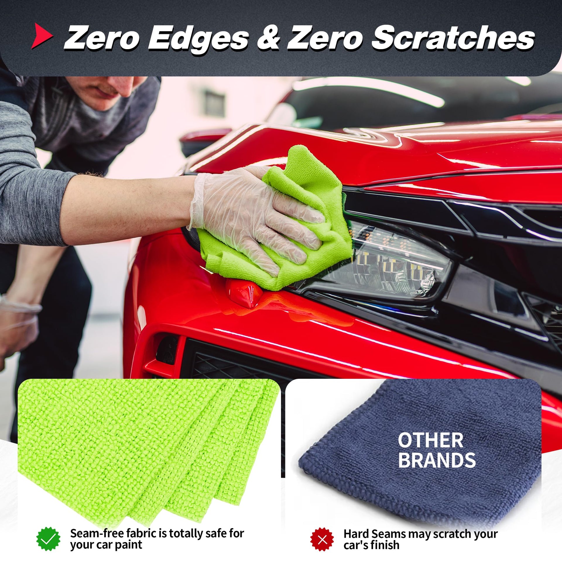 Microfiber Cleaning Cloth (1200 Count)
