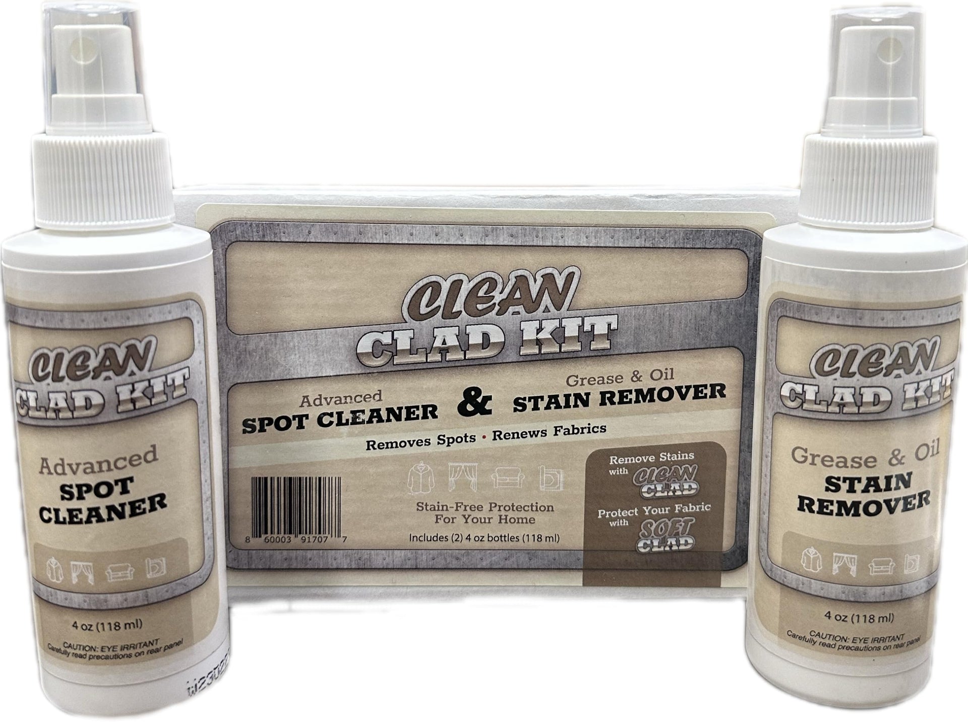 Upholstery Cleaner Kit (8 Fl Oz)