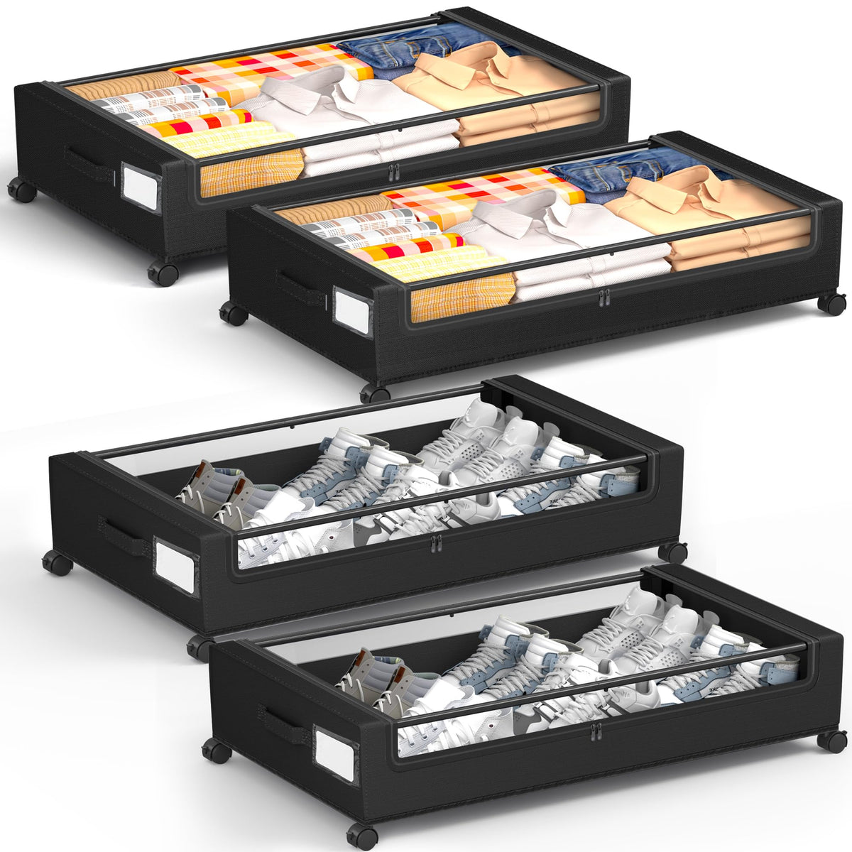 Under Bed Storage with Wheels