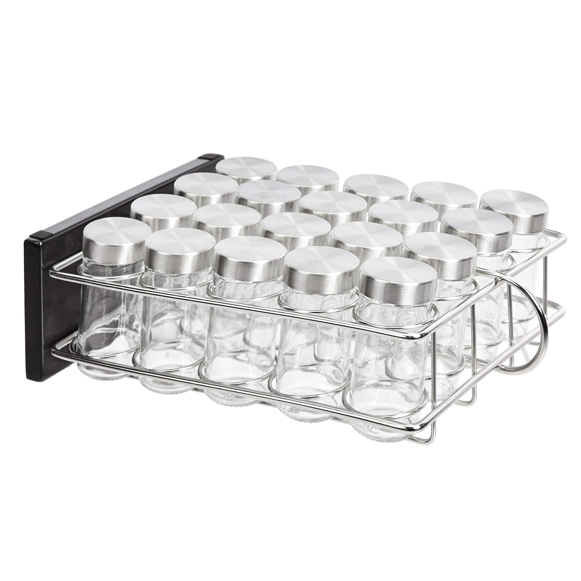 20 Jars Spice Rack Organizer