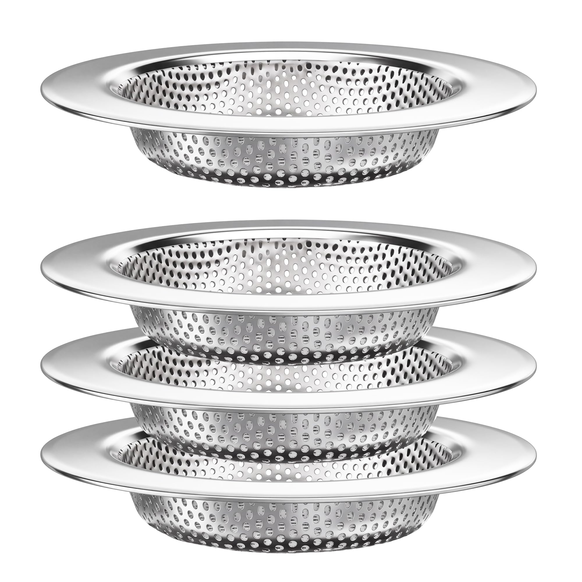 Kitchen Sink Drain Strainers (4 Count)