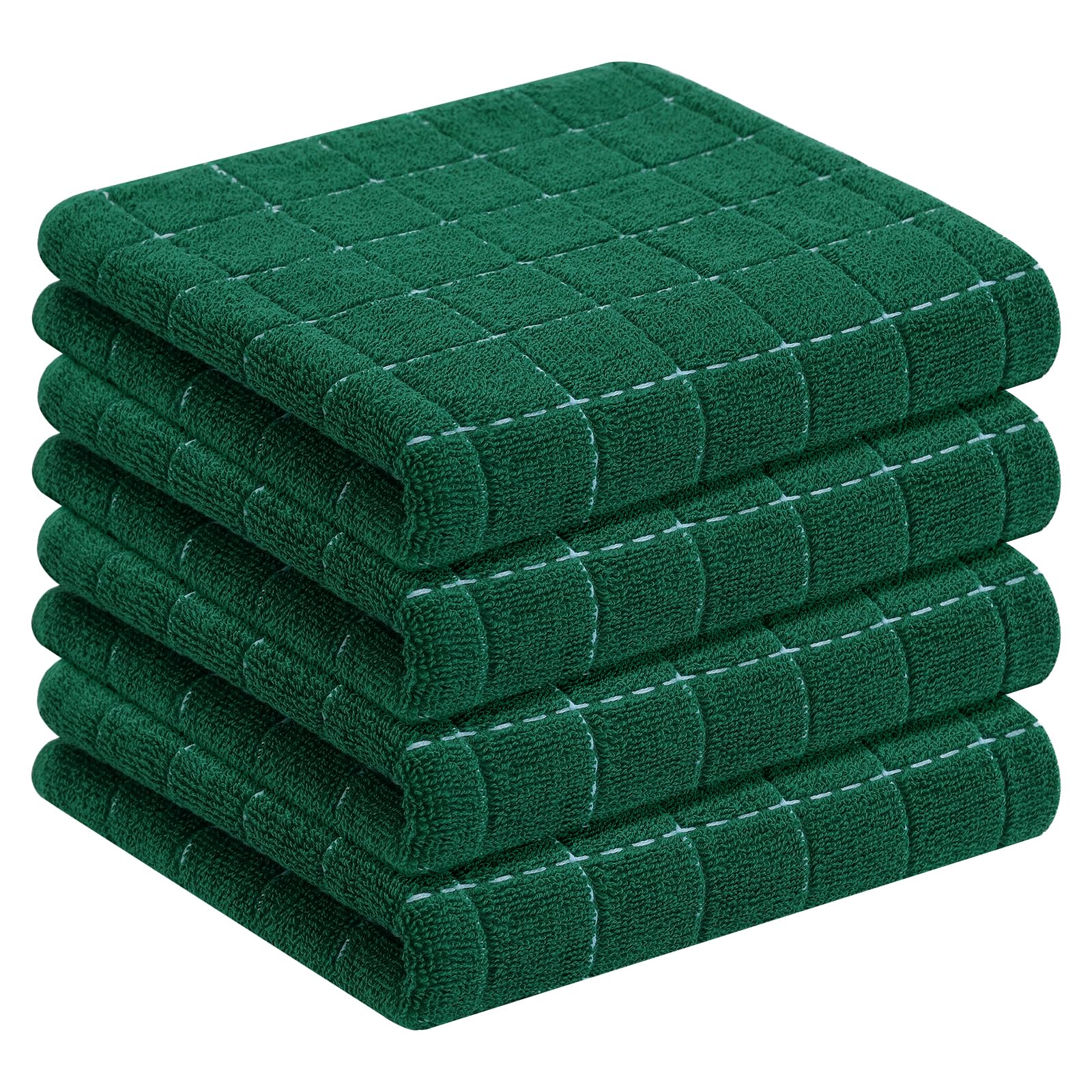 100% Cotton Terry Kitchen Towels (4 Count)