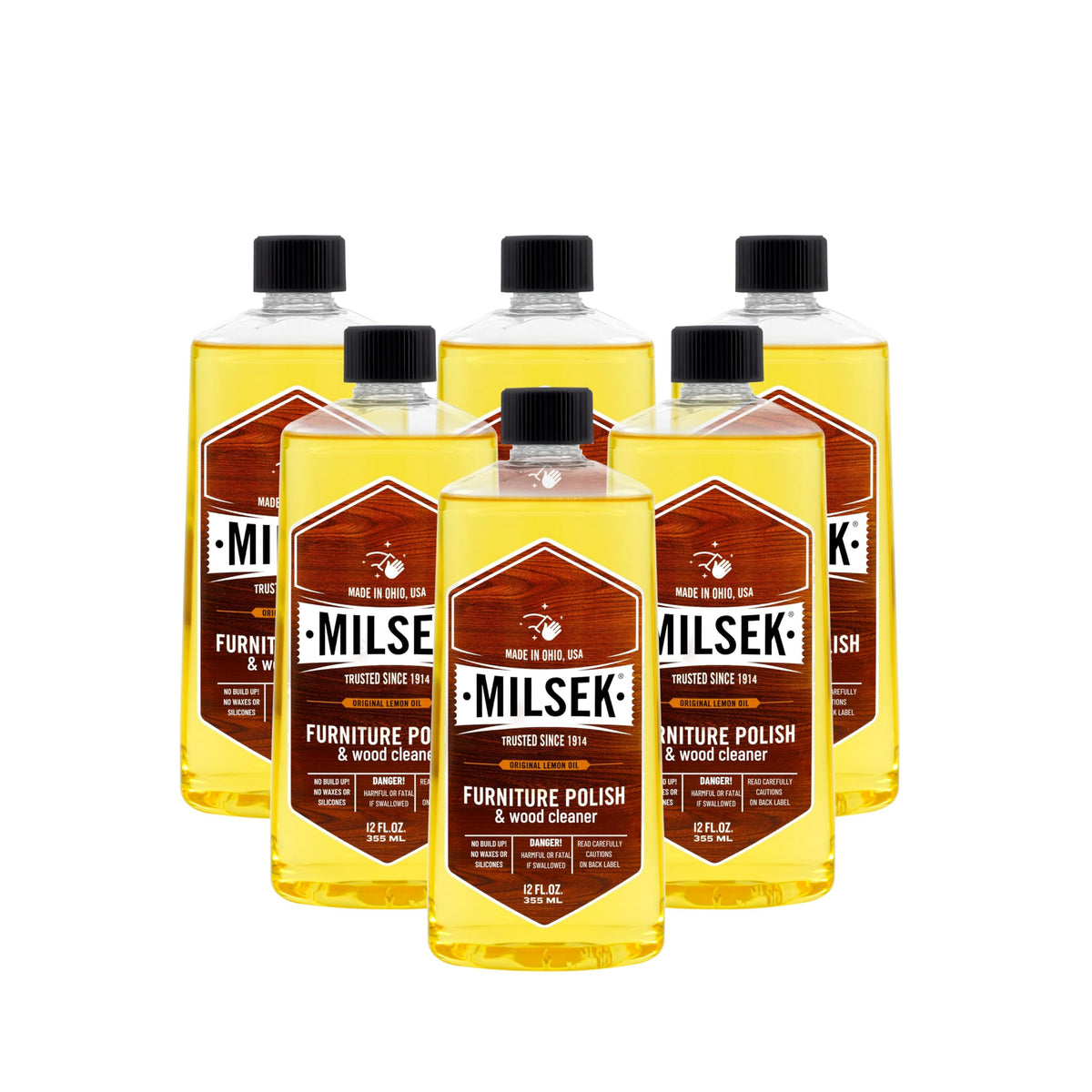 Furniture Polish and Wood Cleaner with Lemon Oil (72 Fl Oz)